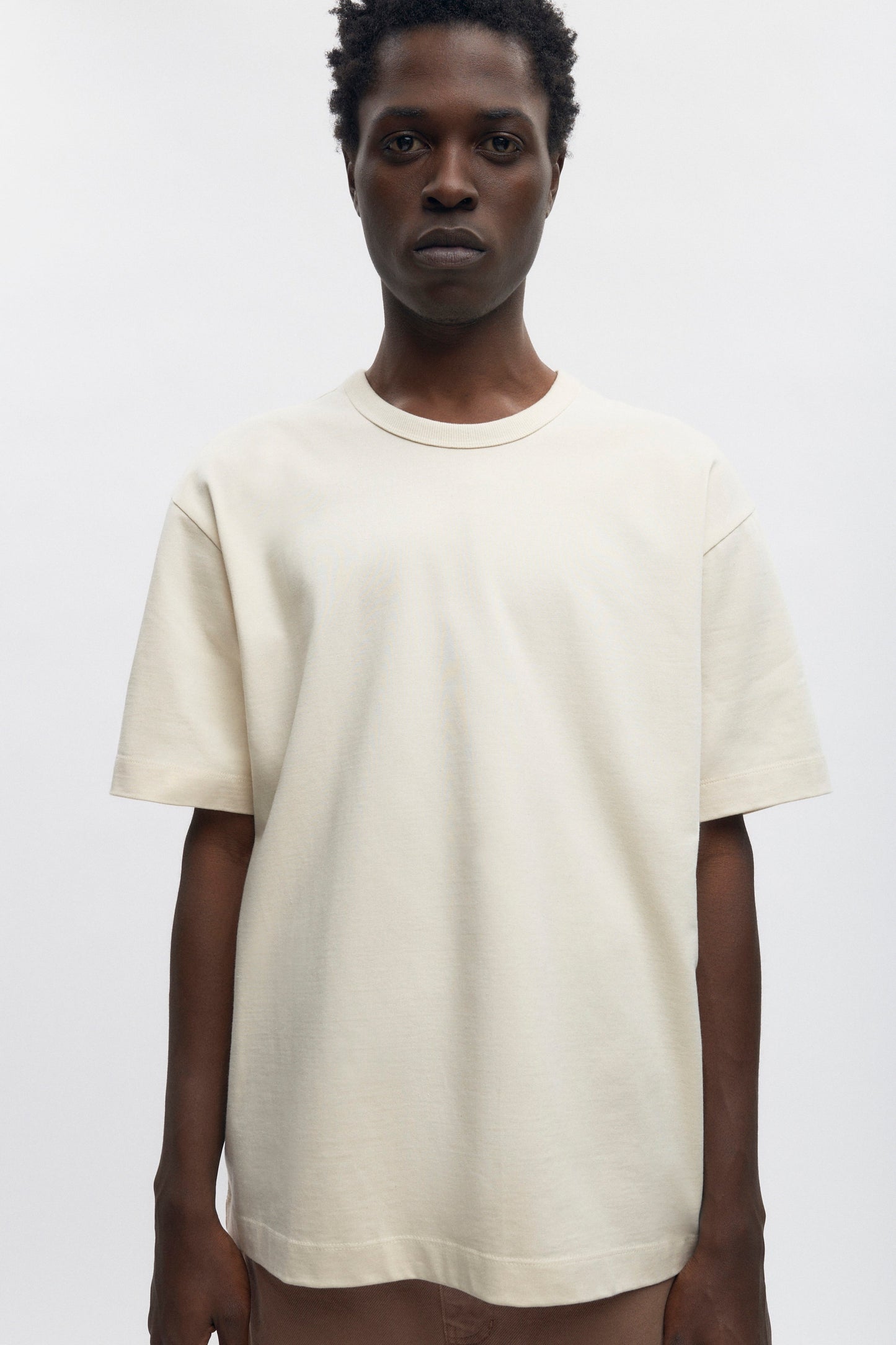 Men's Heavyweight Easy Crew in Natural