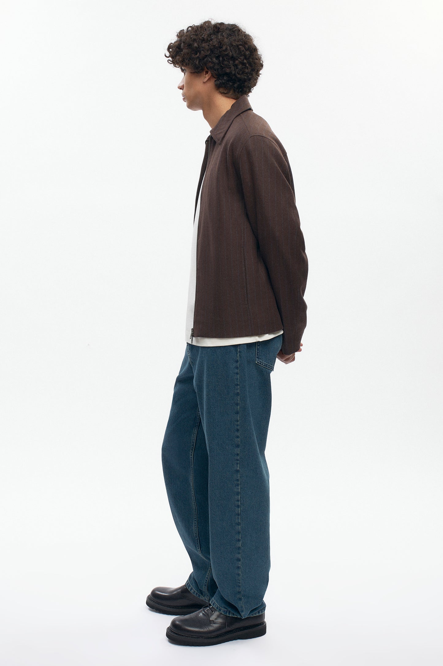Men's Malik Wool Jacket in Coffee Bean