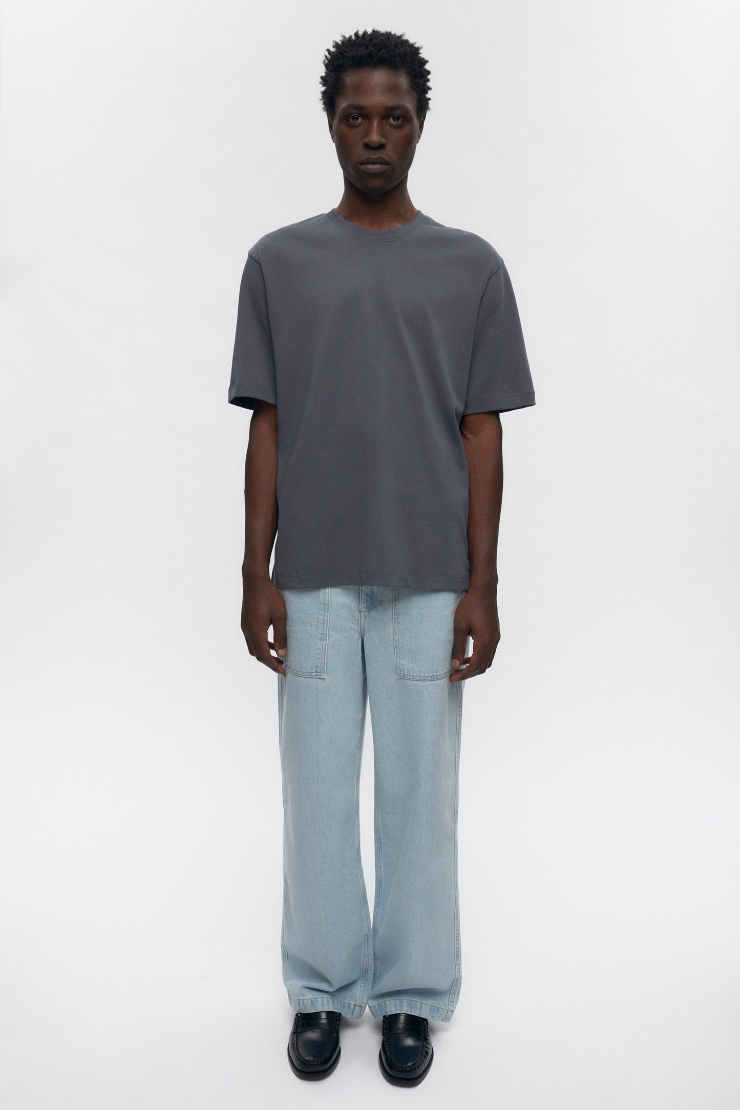 Men's Midweight Crew in Dark Dusk