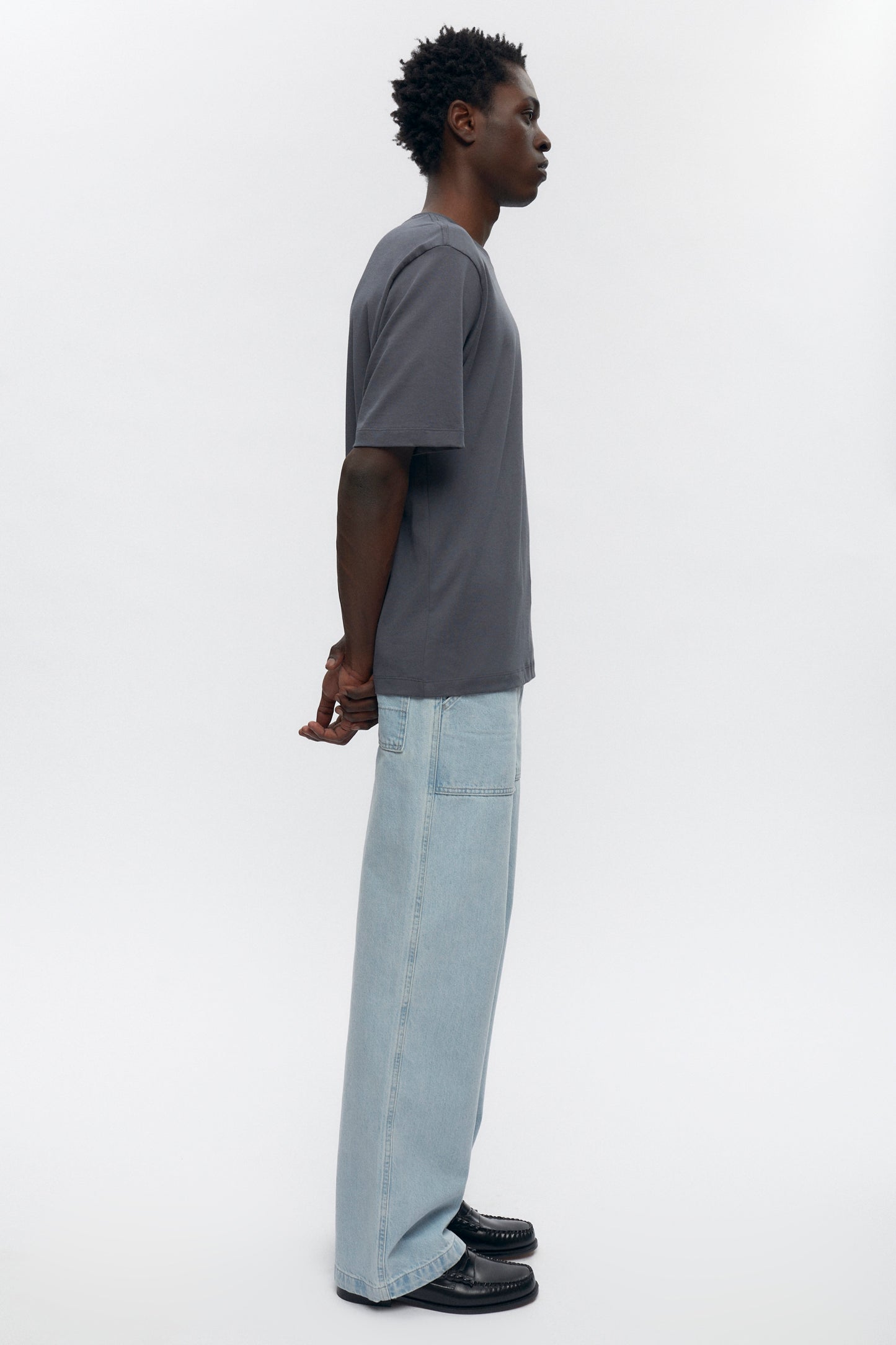 Men's Midweight Crew in Dark Dusk