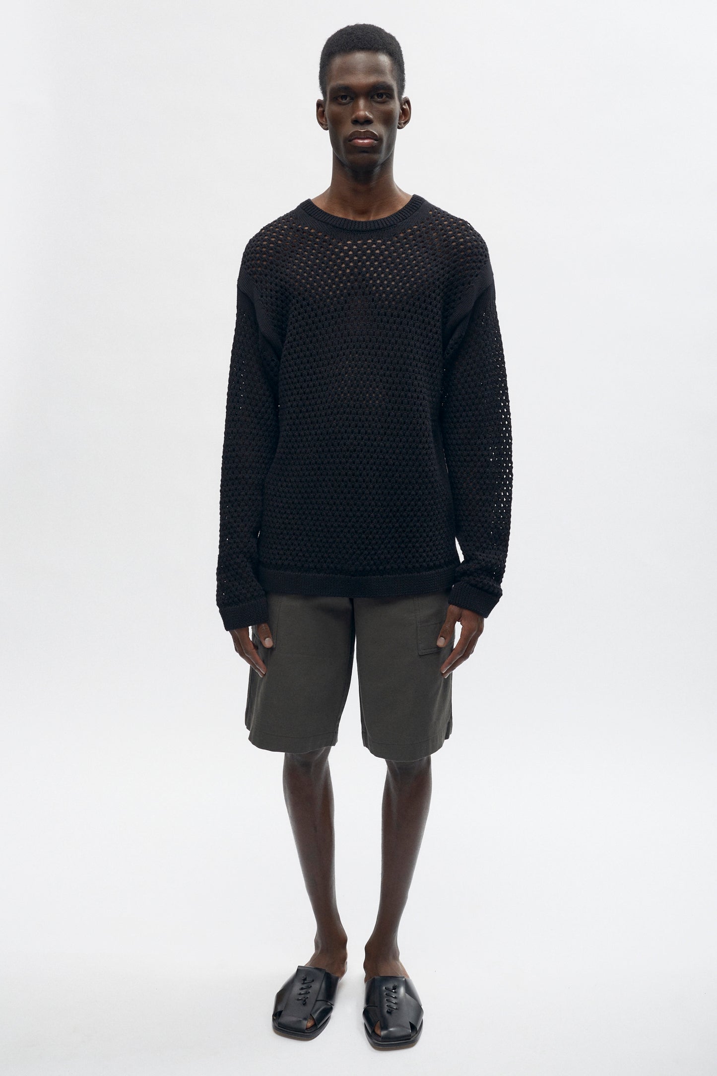 Men's Mina Sweater in Black