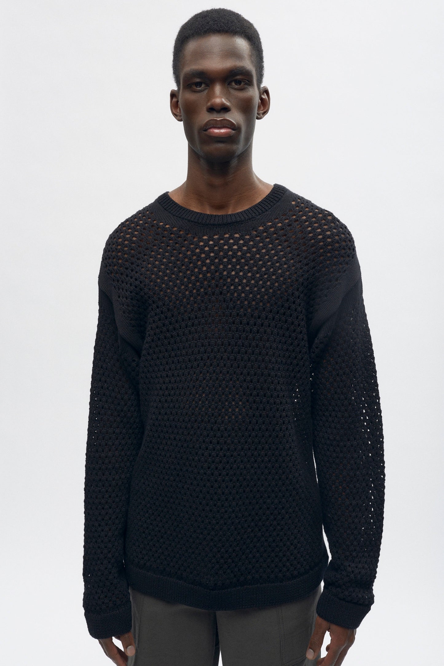 Men's Mina Sweater in Black
