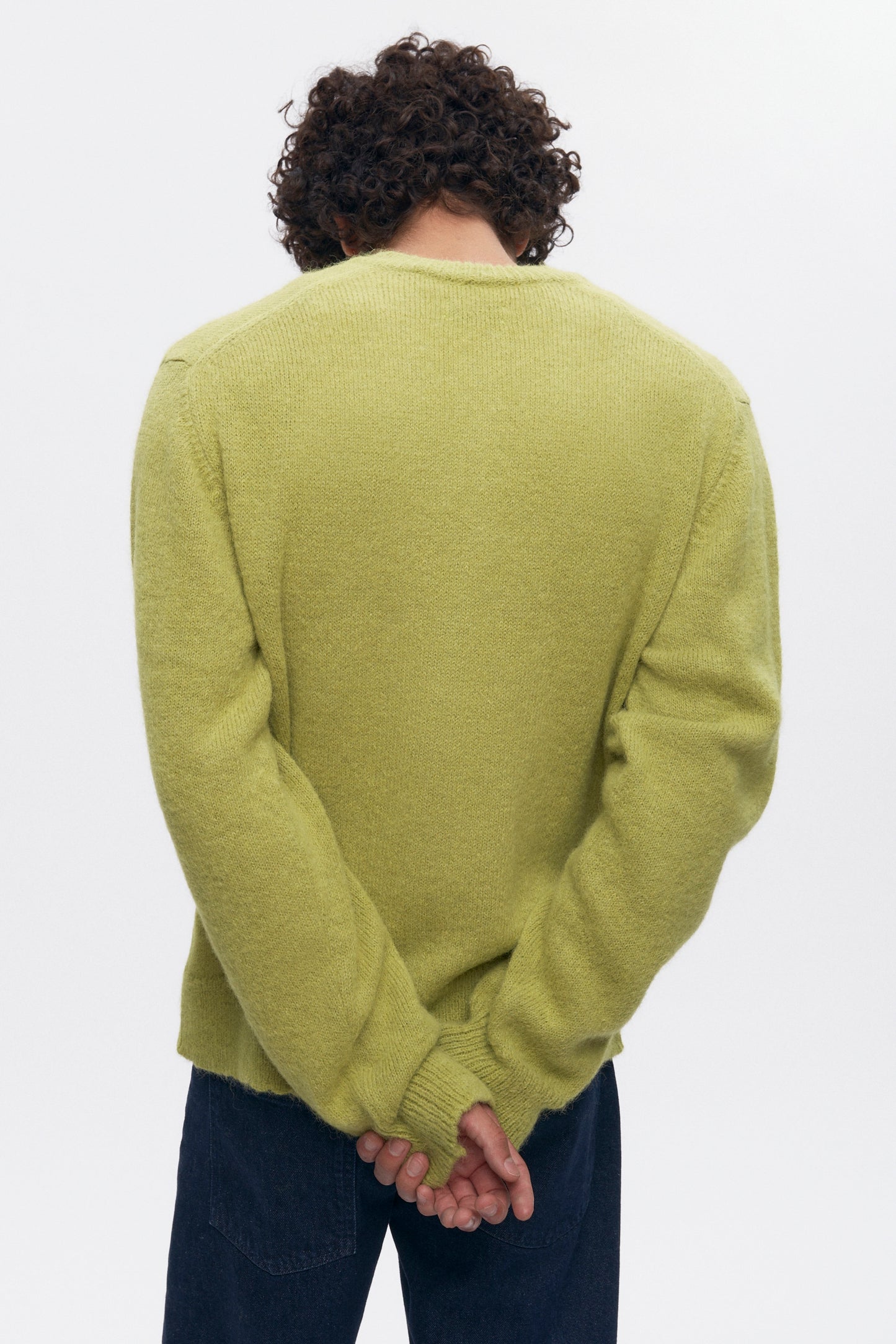 Men's Noor Fuzzy Cardigan in Hazel