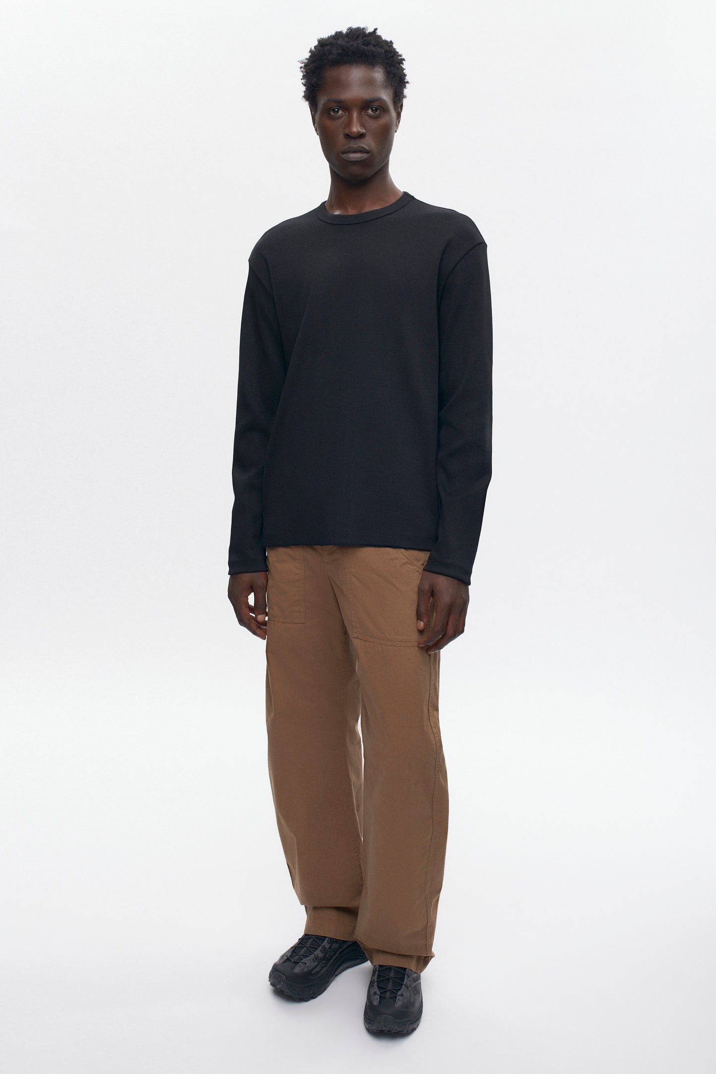 Men's Thebes Longsleeve in Black