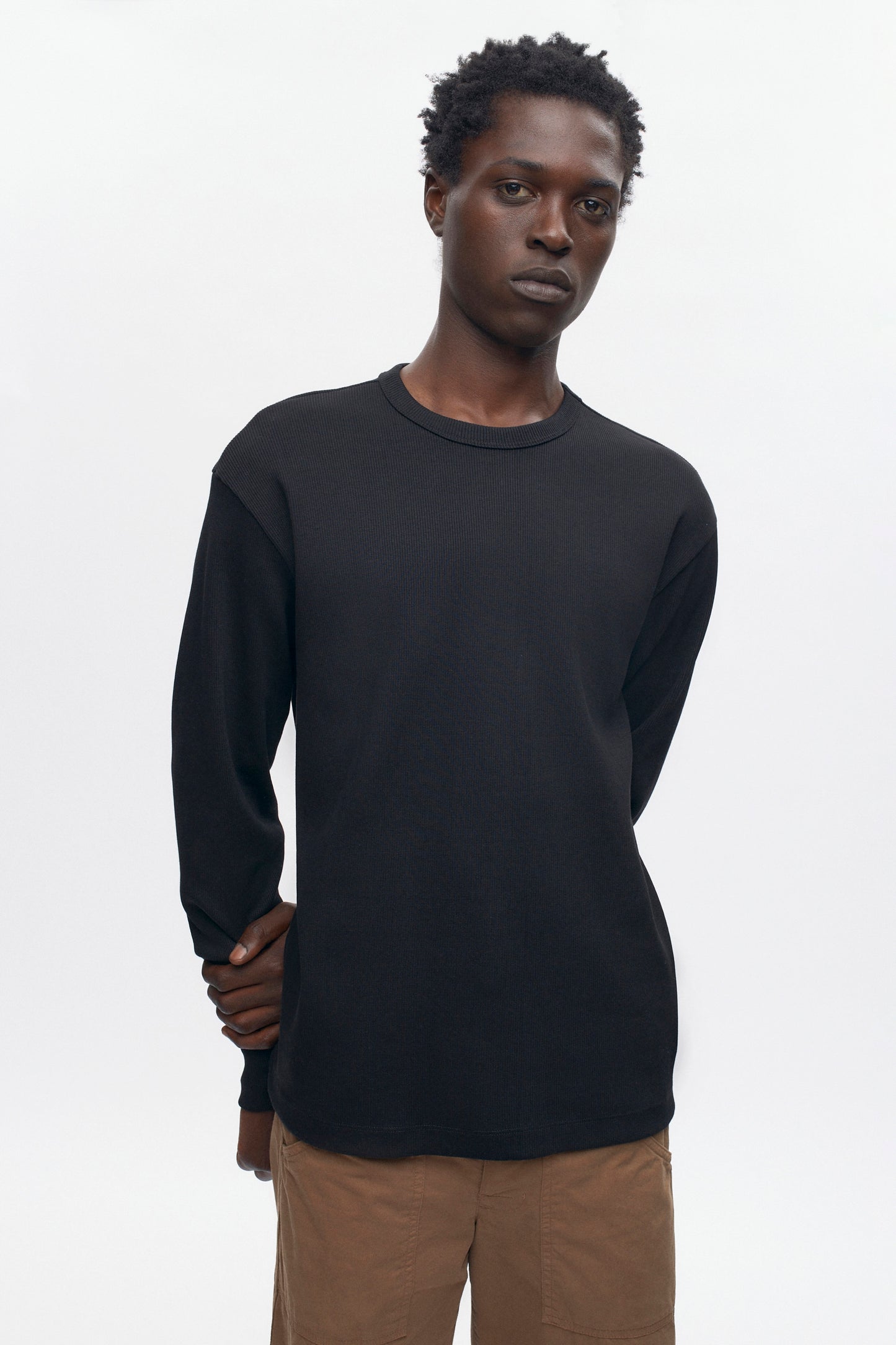 Men's Thebes Longsleeve in Black