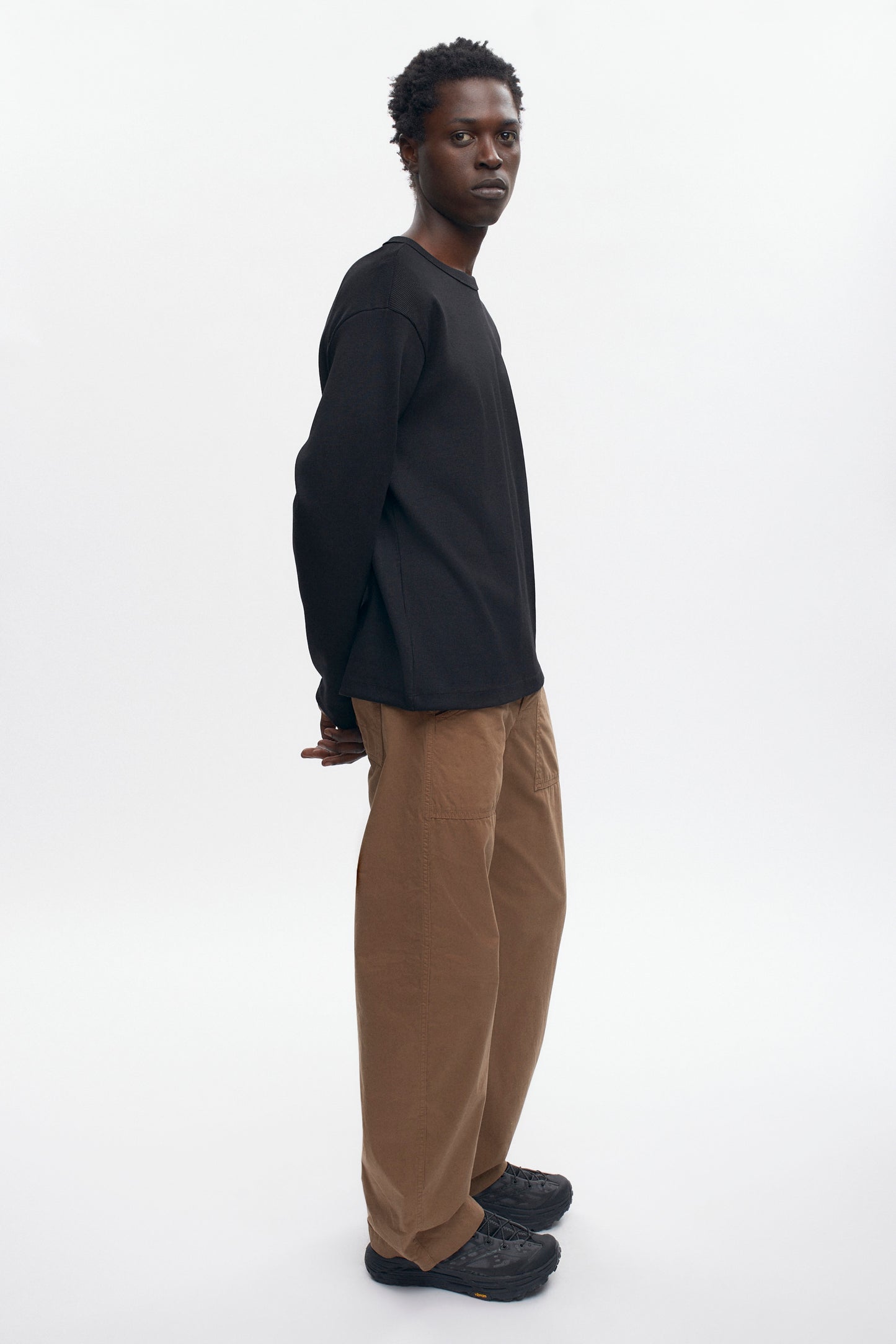 Men's Thebes Longsleeve in Black