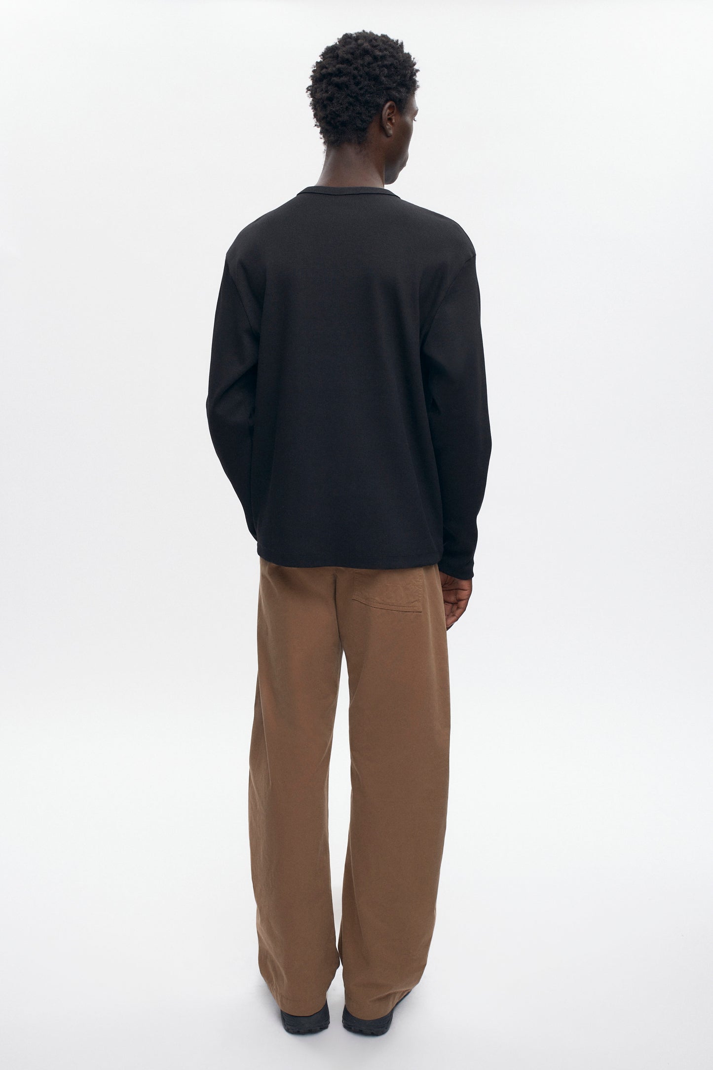 Men's Thebes Longsleeve in Black