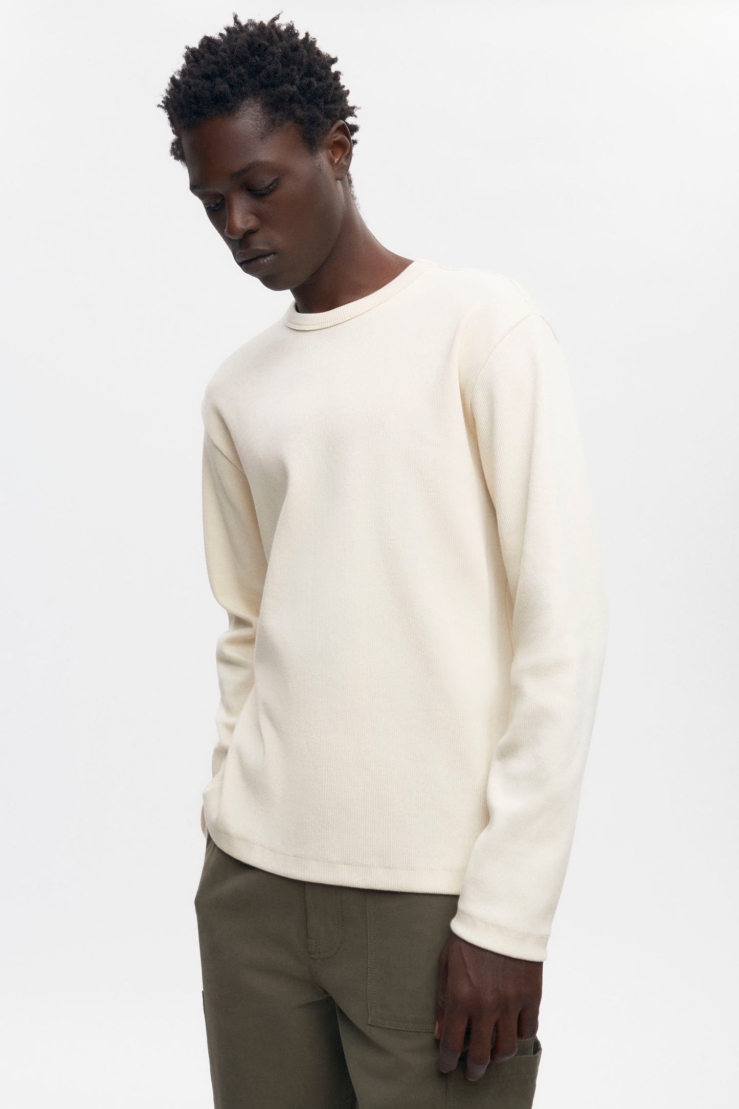 Men's Thebes Longsleeve in Natural