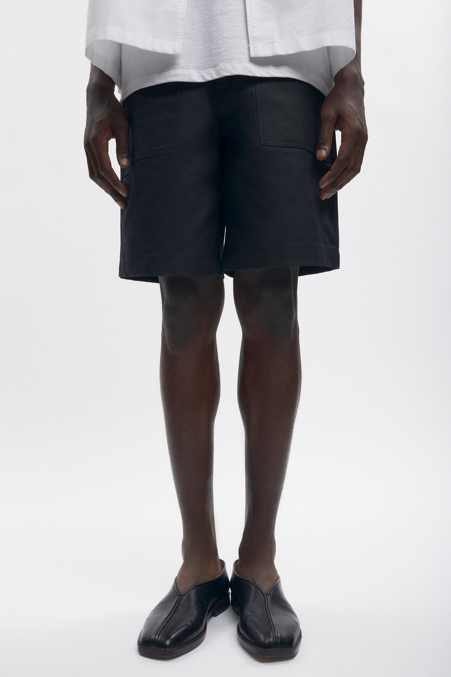 Men's Work Shorts in Black