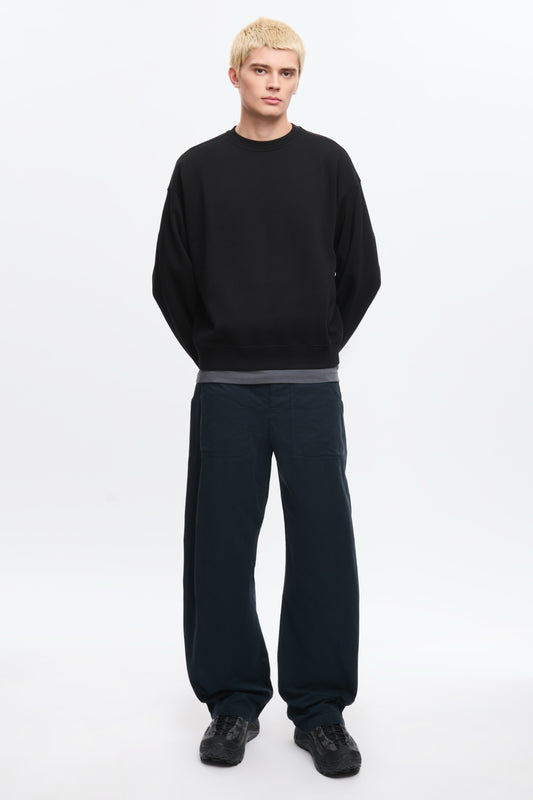 Men's Essential Sweatshirt in Black