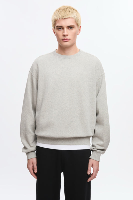 Men's Essential Sweatshirt in Heather Grey