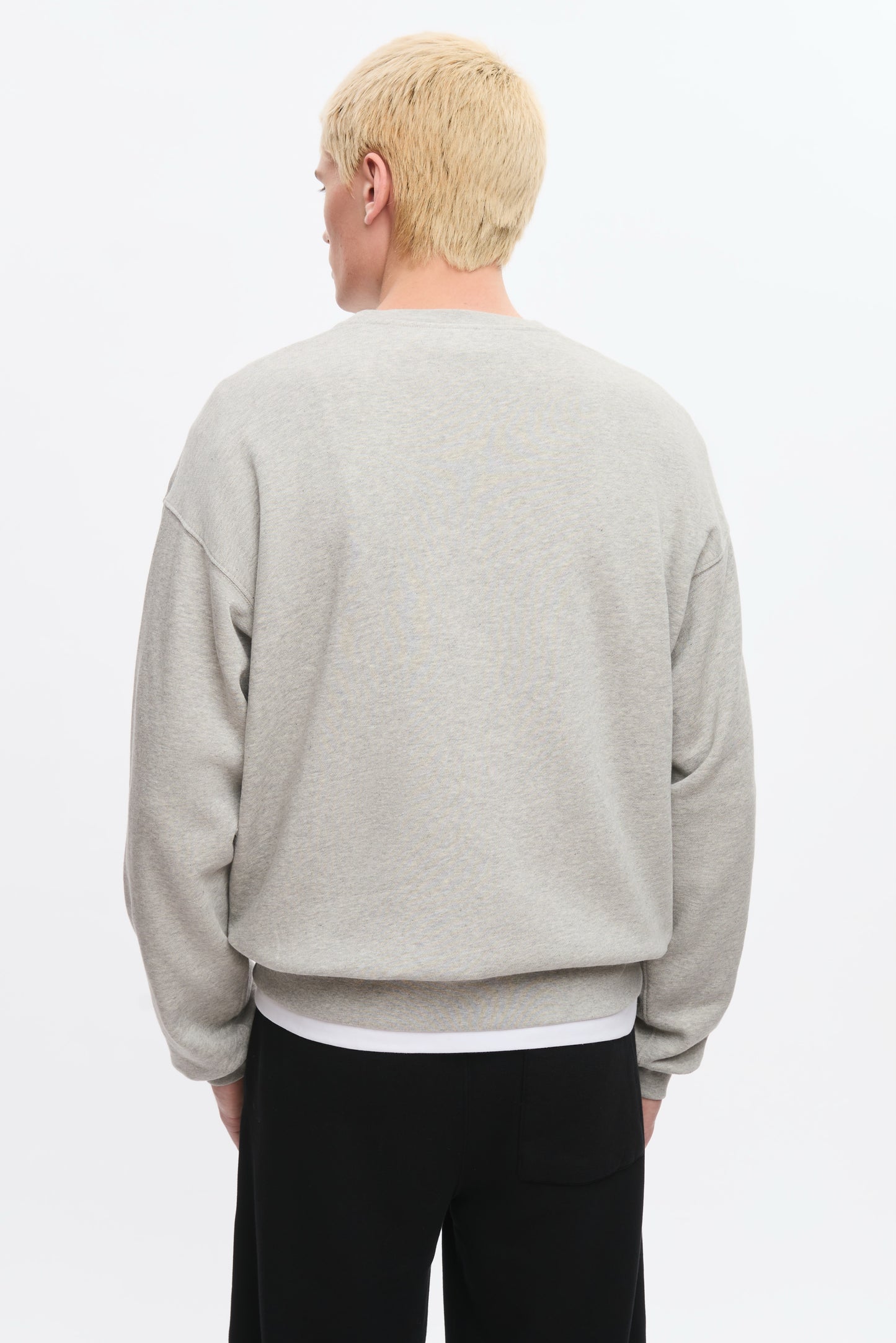 Men's Essential Sweatshirt in Heather Grey