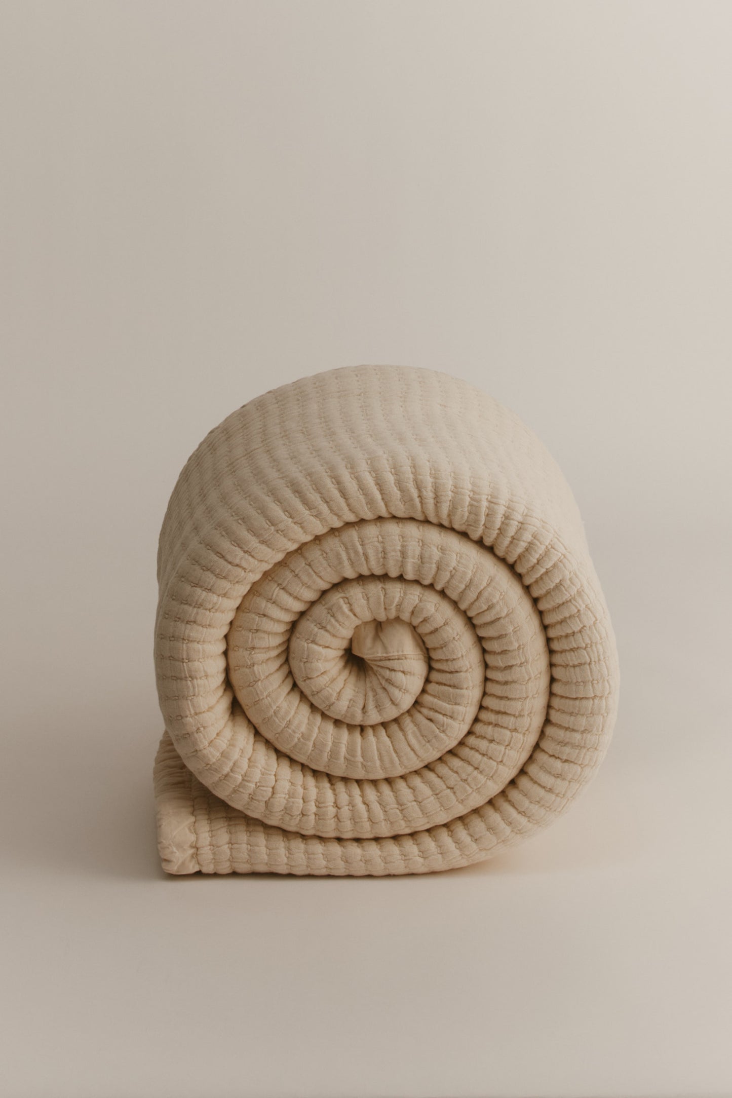 Quilted Comforter in Natural