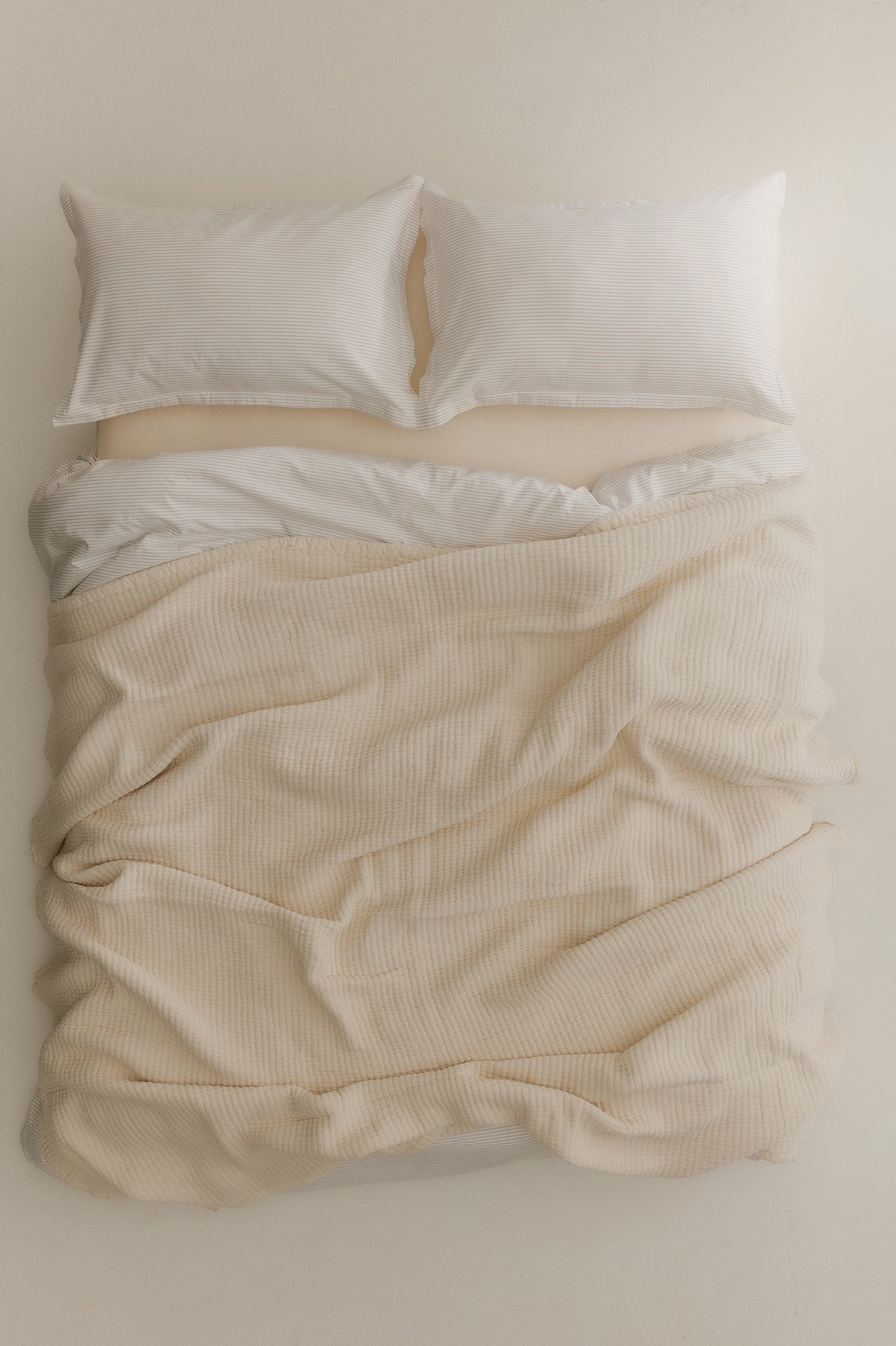 Quilted Comforter in Natural