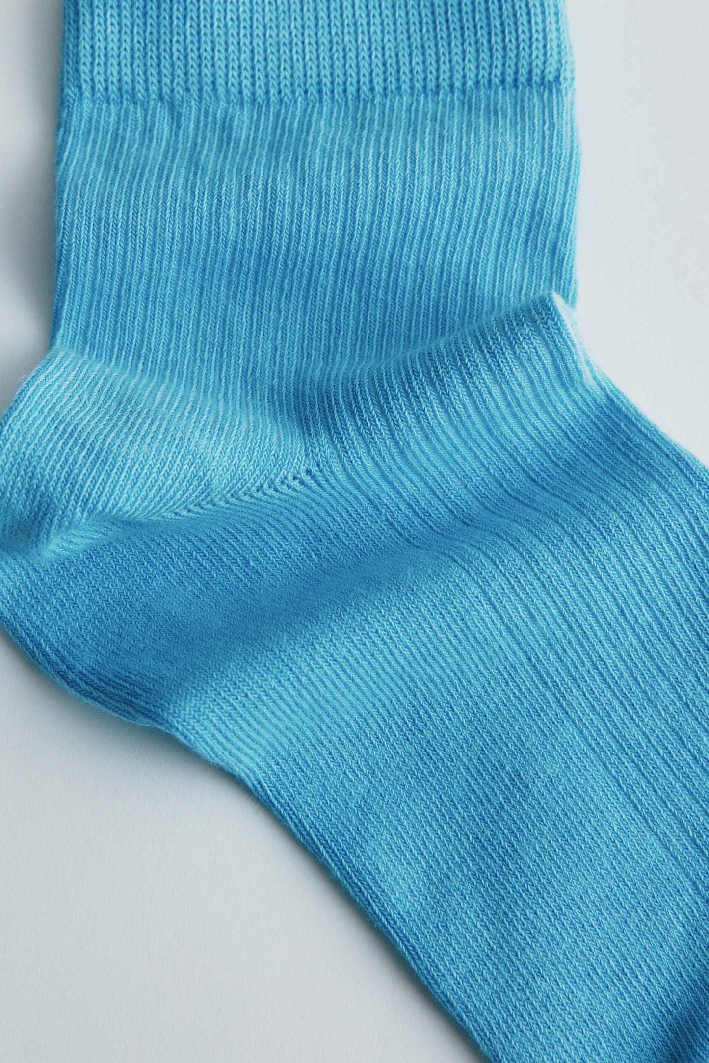 Rib Ankle Socks in Azure
