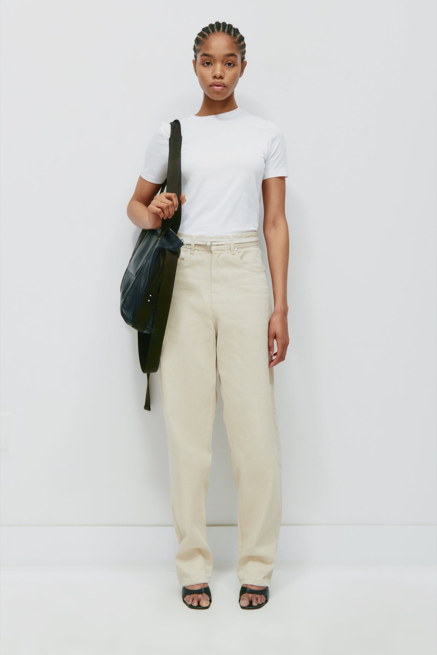 Unisex Antifit Denim in Natural