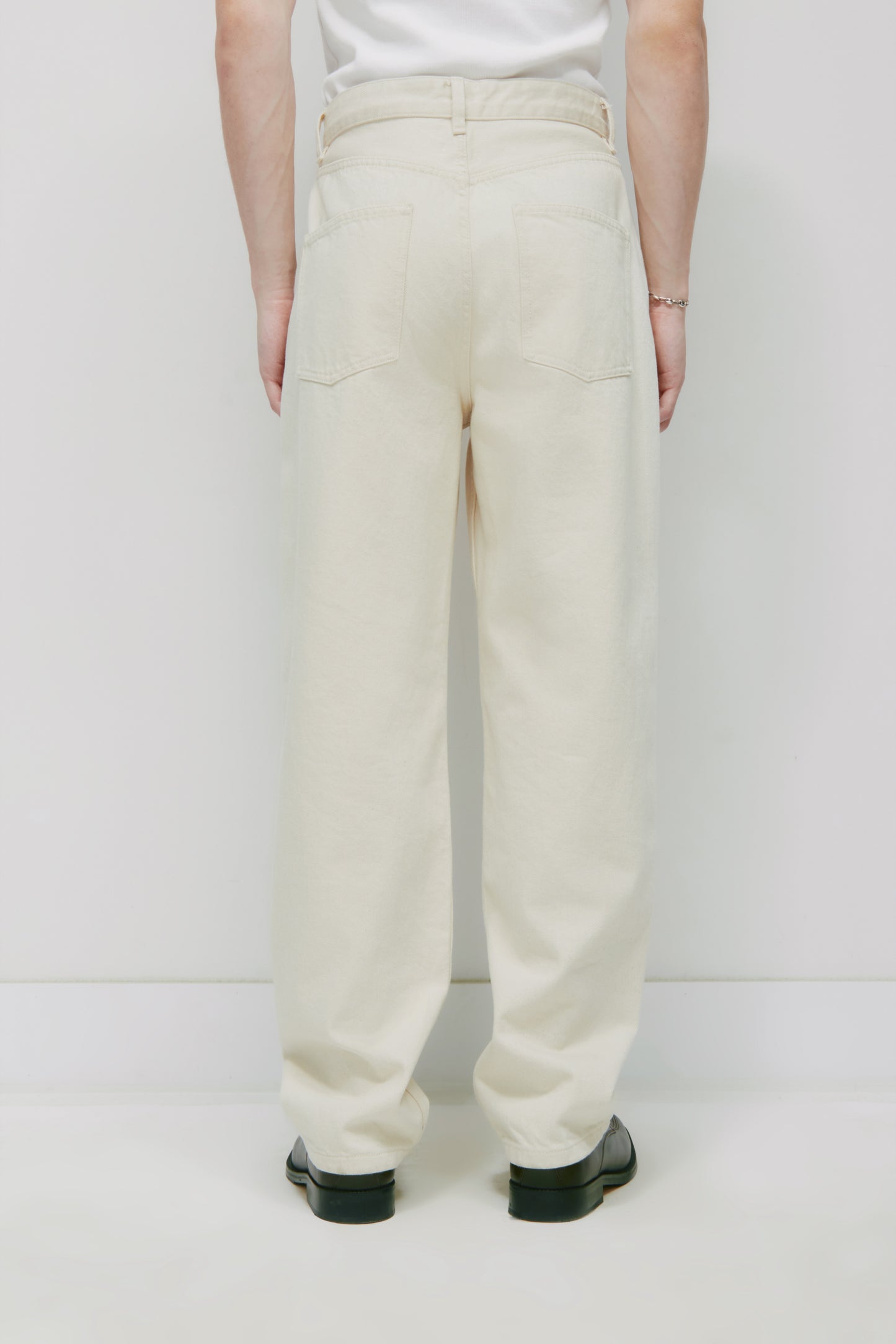 Unisex Antifit Denim in Natural