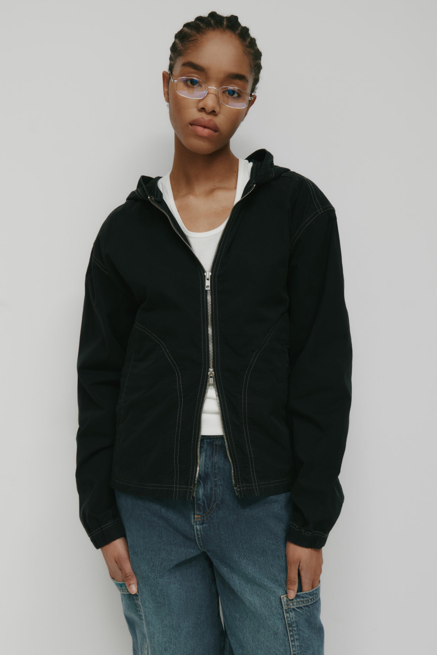 Men's Tefnut Beach Hoodie in Black