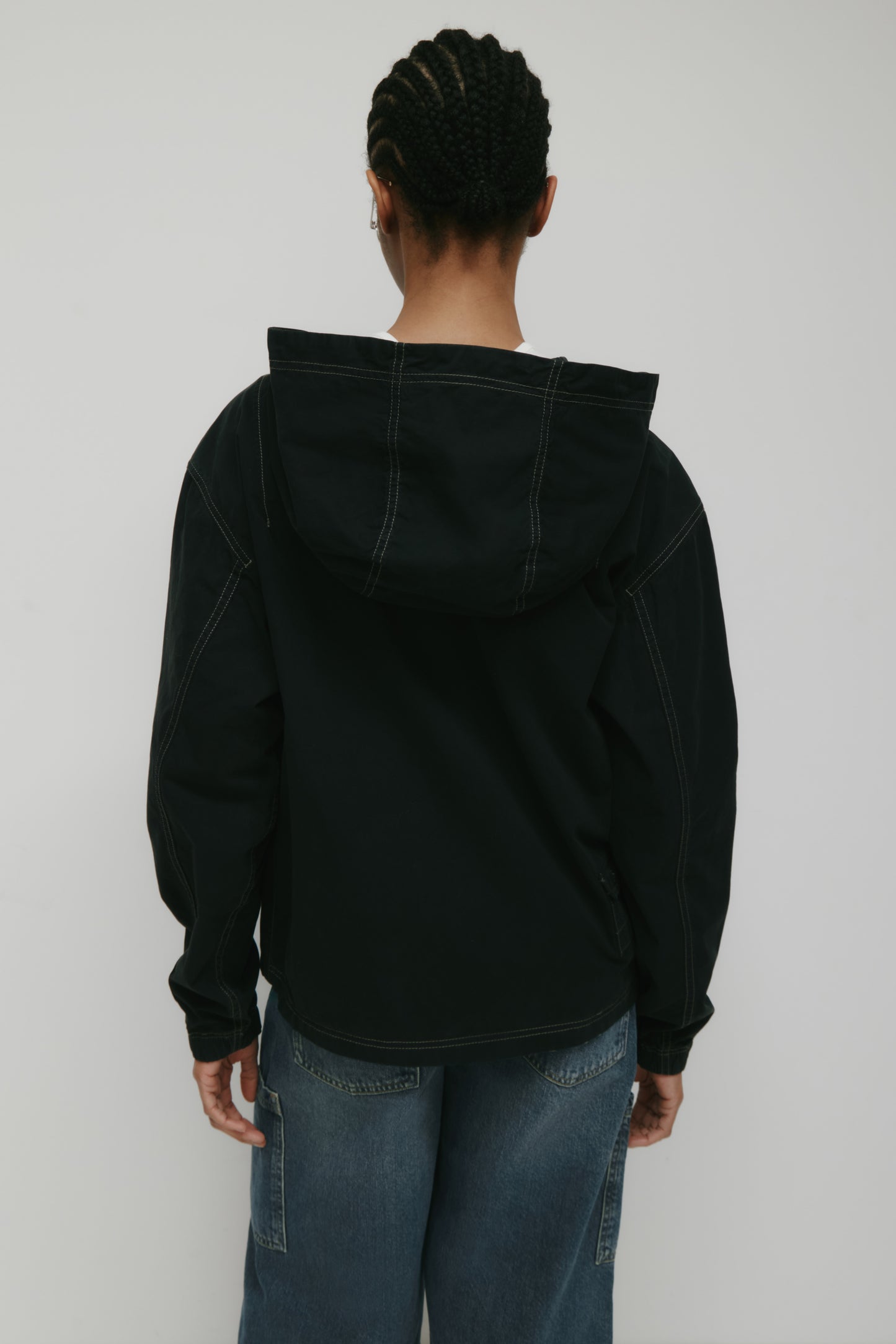 Men's Tefnut Beach Hoodie in Black