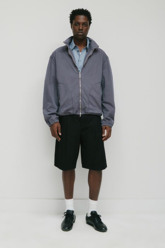 Men's Tefnut Stand Collar Jacket in Lavender Ash