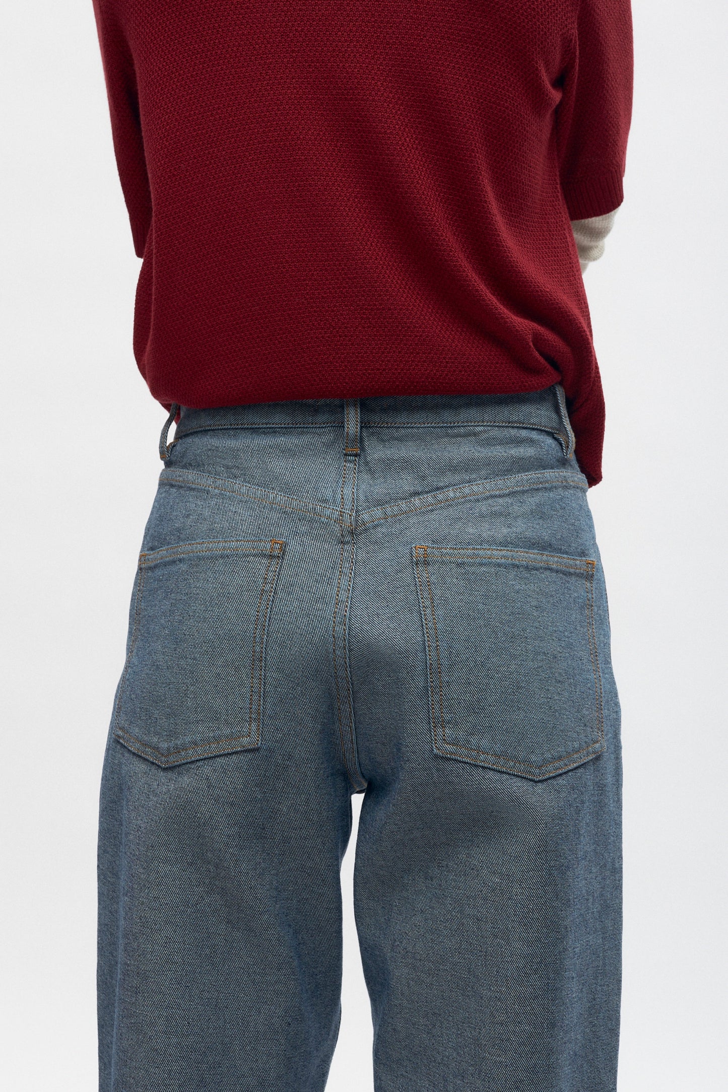 Unisex Antifit Denim in Reverse