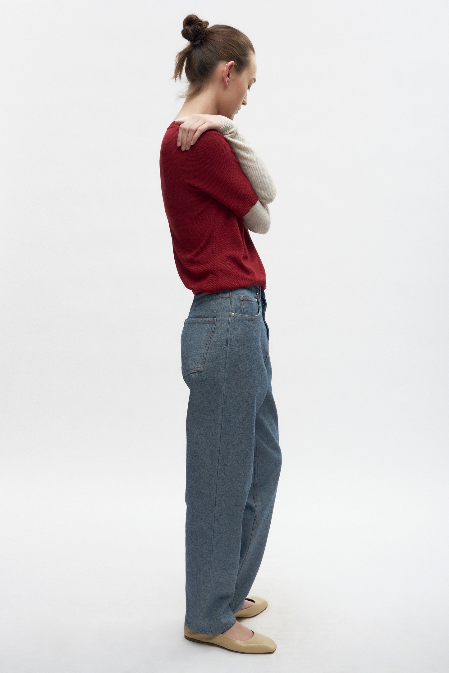 Unisex Antifit Denim in Reverse