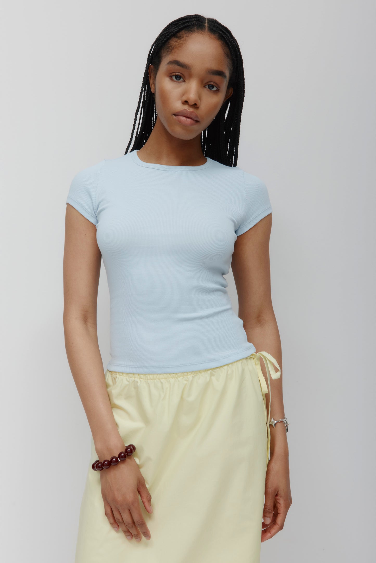 Women's 90's Tee in Blue Aura