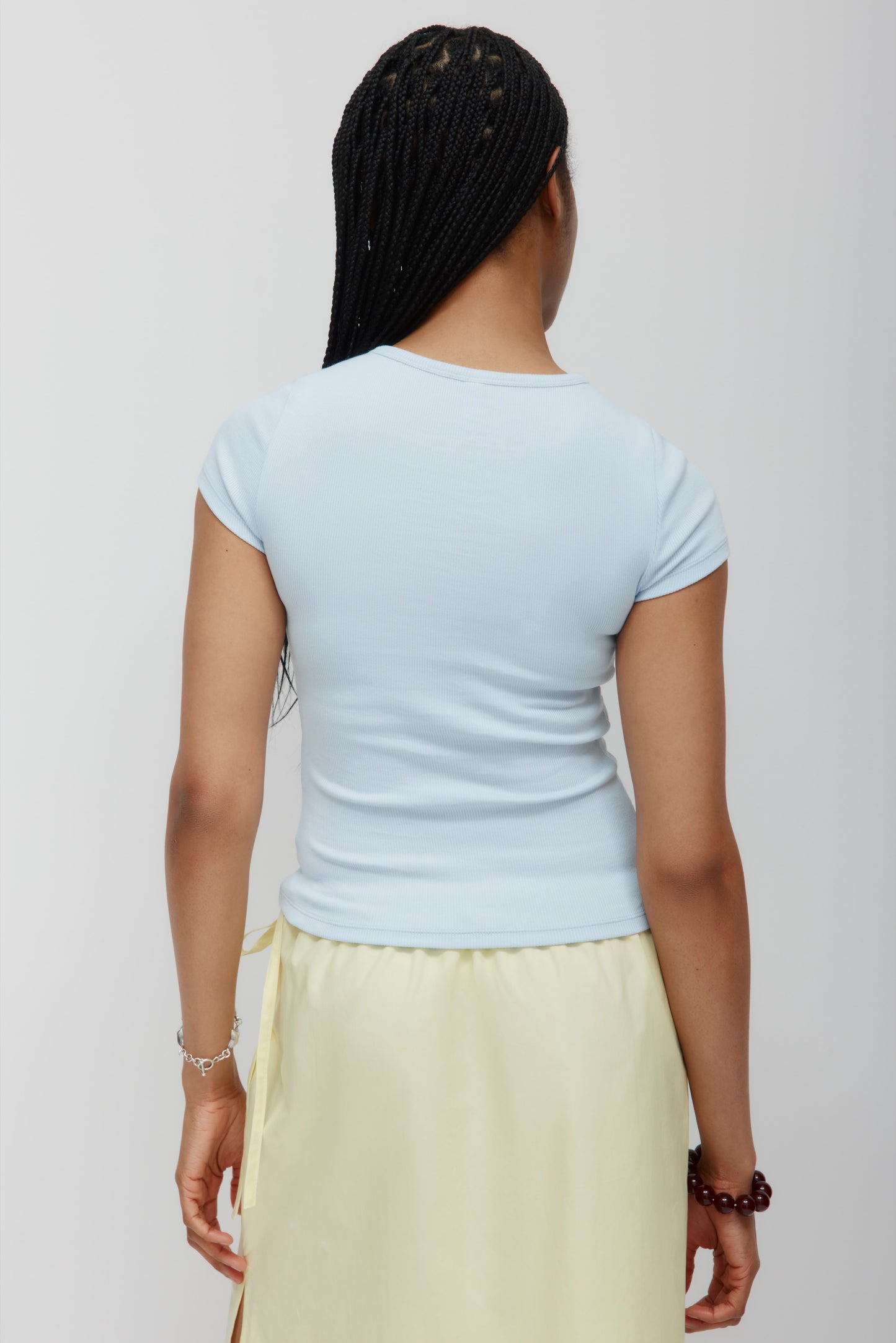 Women's 90's Tee in Blue Aura