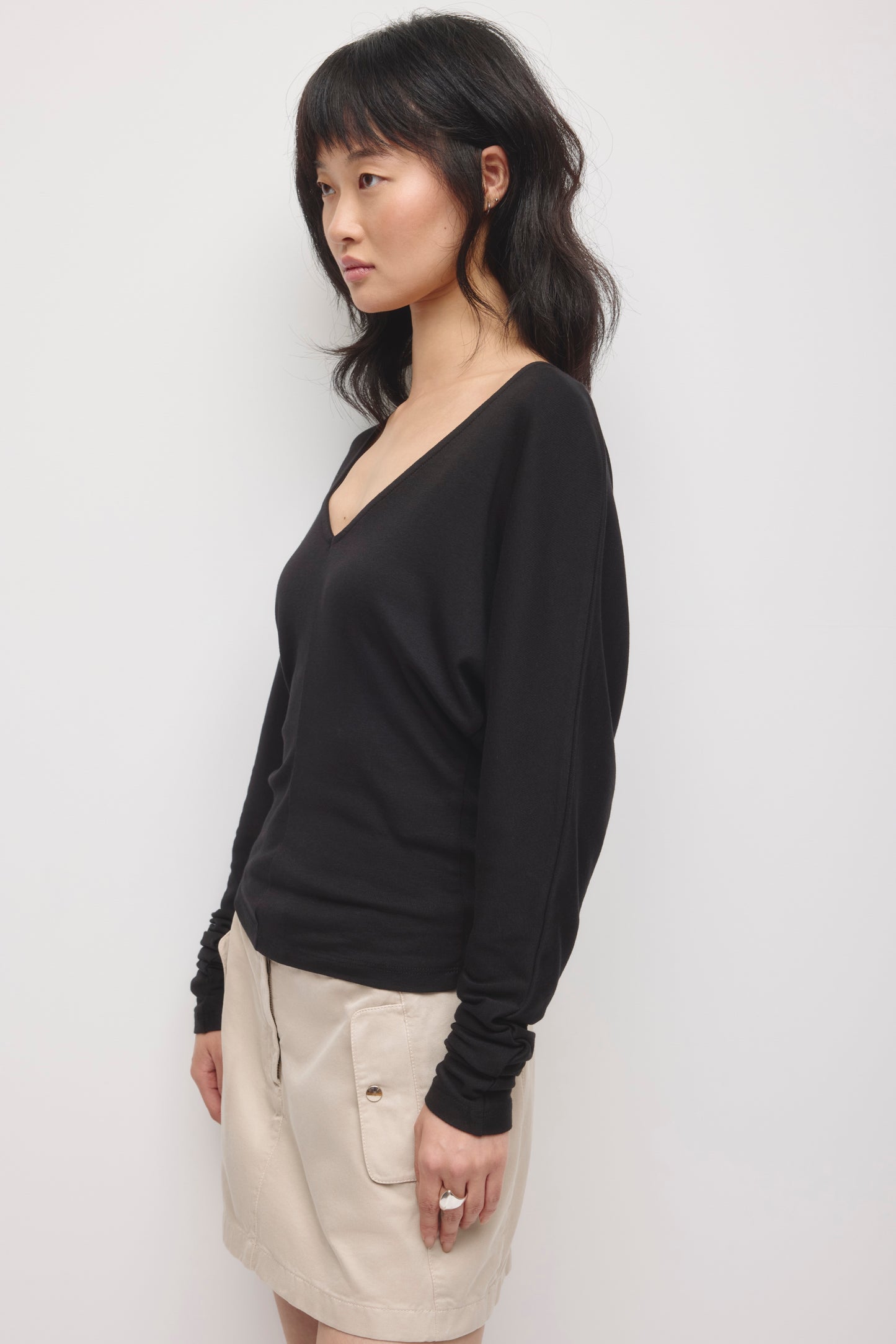 Women's Amaya Longsleeve in Black