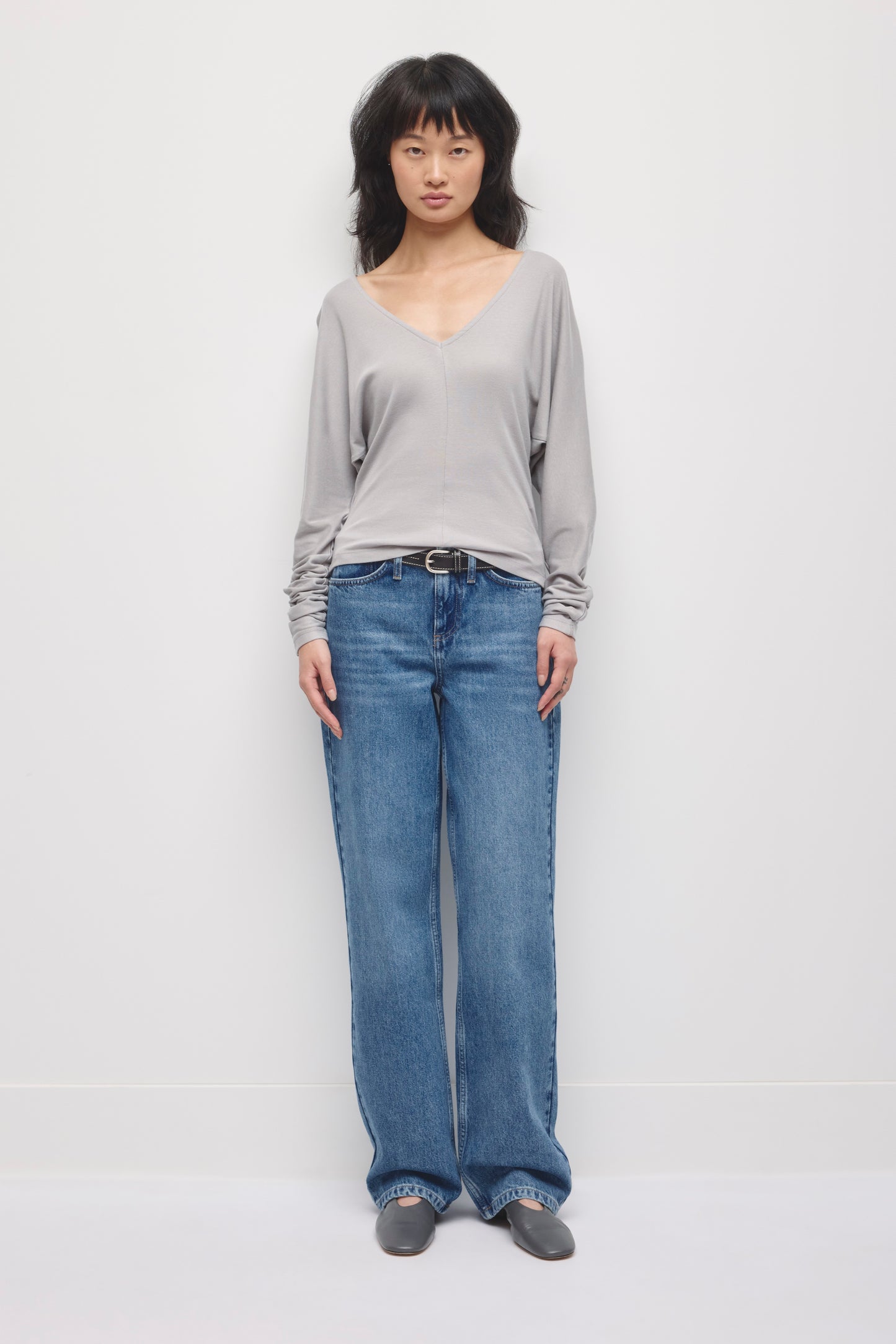 Women's Amaya Longsleeve in Gypsum