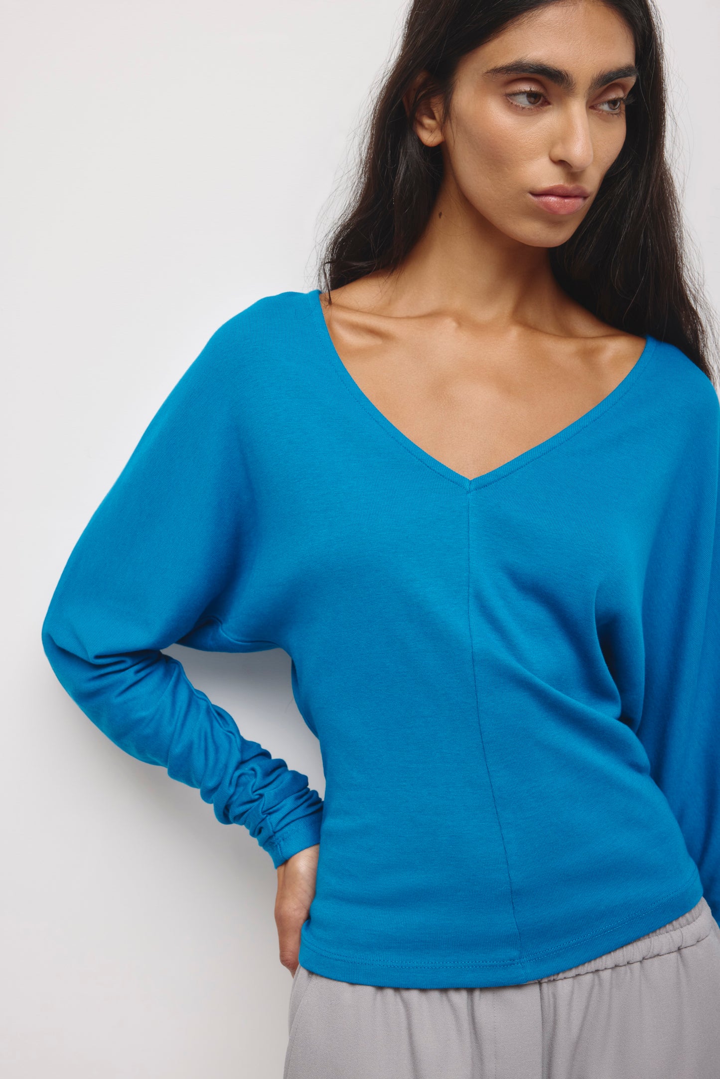 Women's Amaya Longsleeve in Harbour