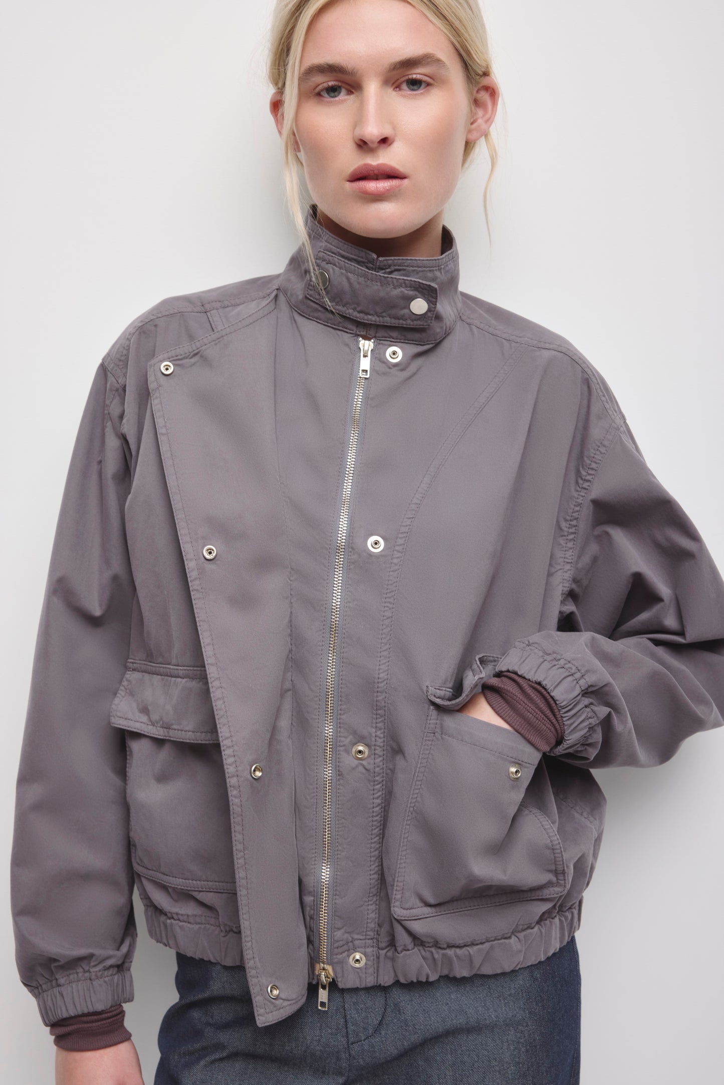 Women's Amira Jacket in Lavender Ash
