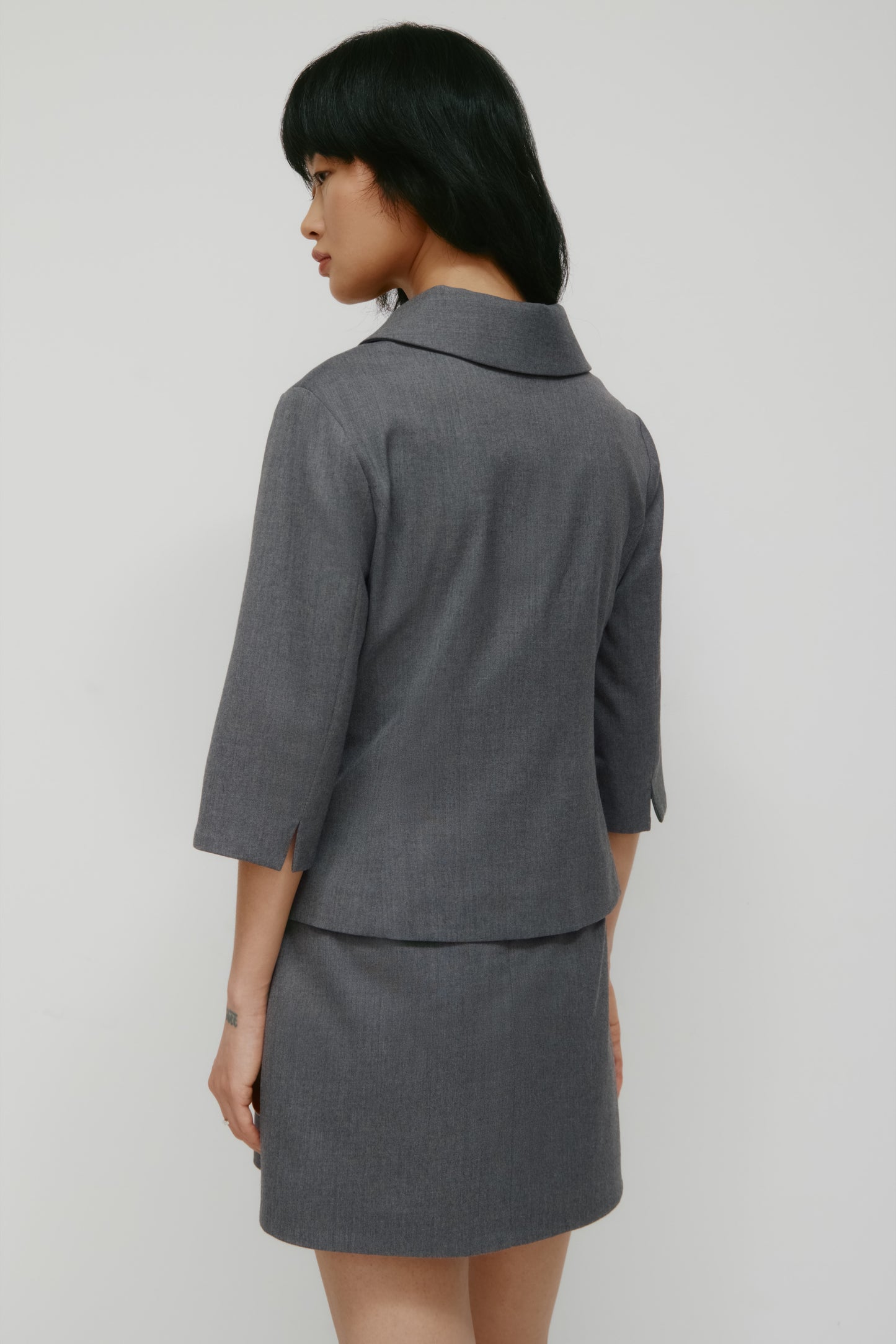 Women's Anisa Jacket in Charcoal Mix