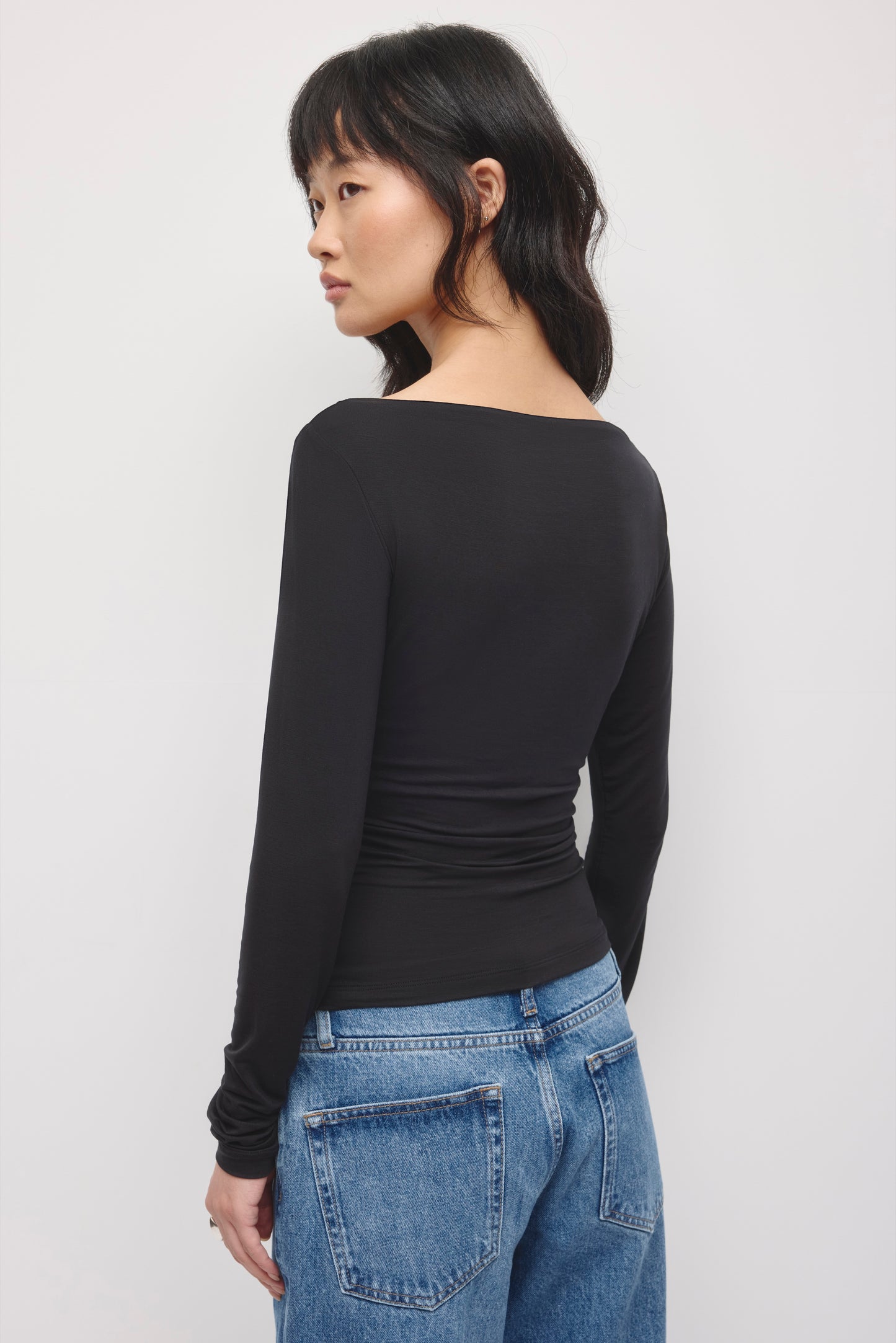 Women's Basima Longsleeve in Black