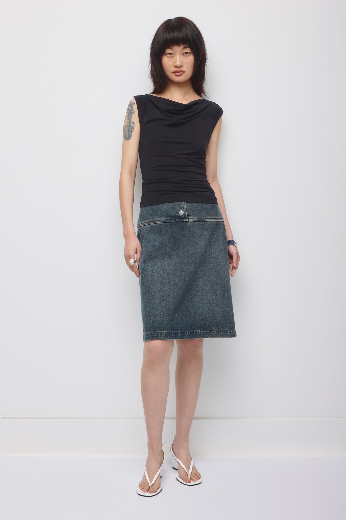 Women's Basima Tank in Black