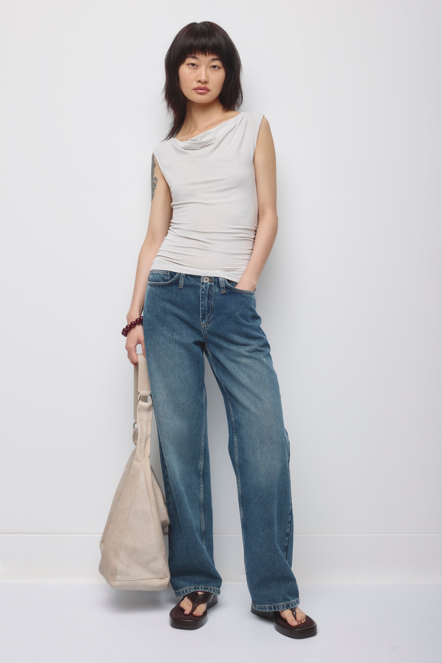 Women's Basima Tank in Haze