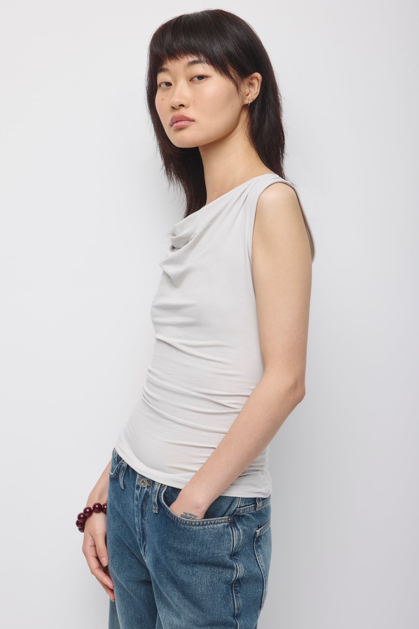 Women's Basima Tank in Haze