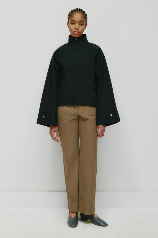 Women's Blouson Jacket in Black