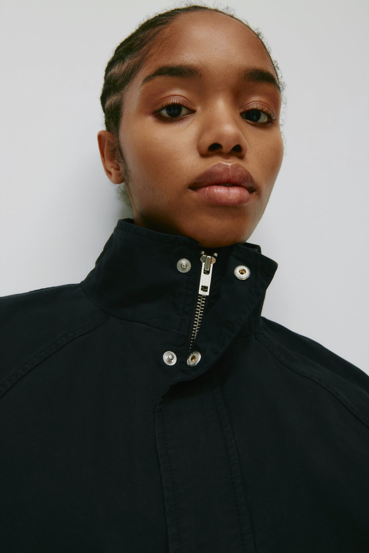 Women's Blouson Jacket in Black