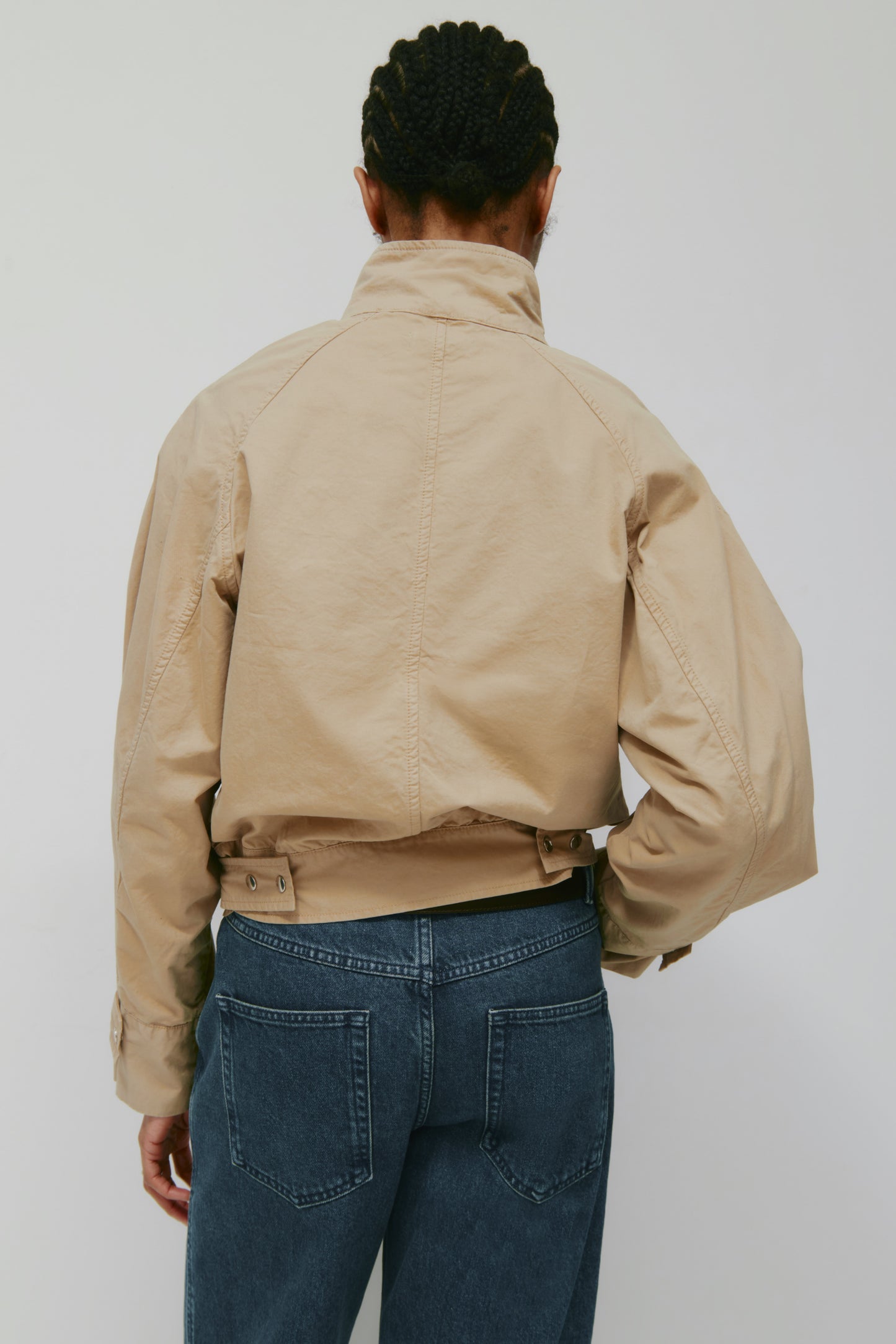 Women's Blouson Jacket in Safari
