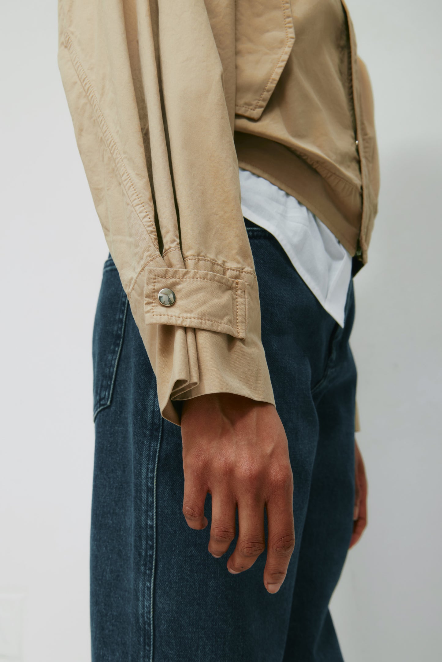 Women's Blouson Jacket in Safari