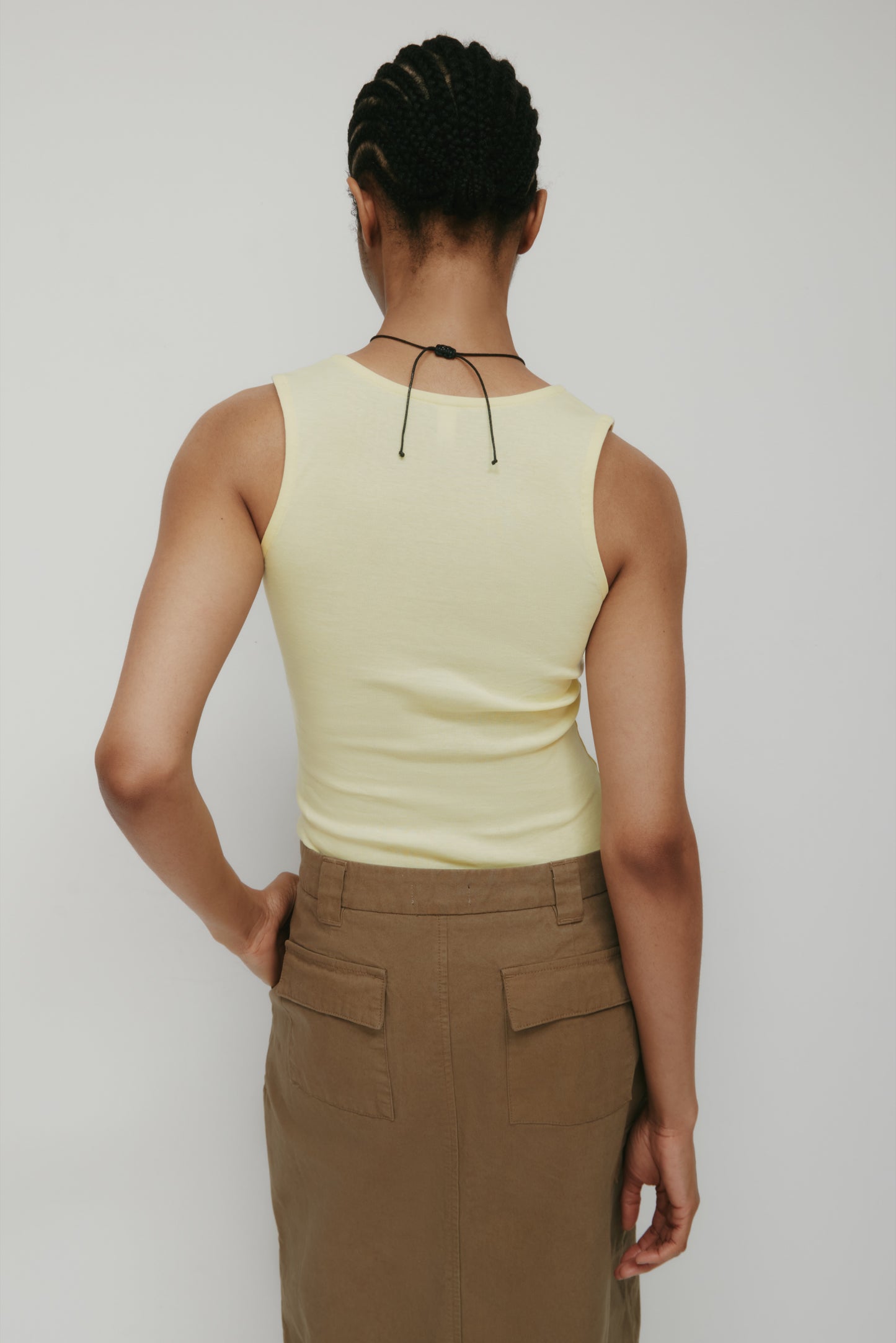 Women's Crossover Tank in Sorbet