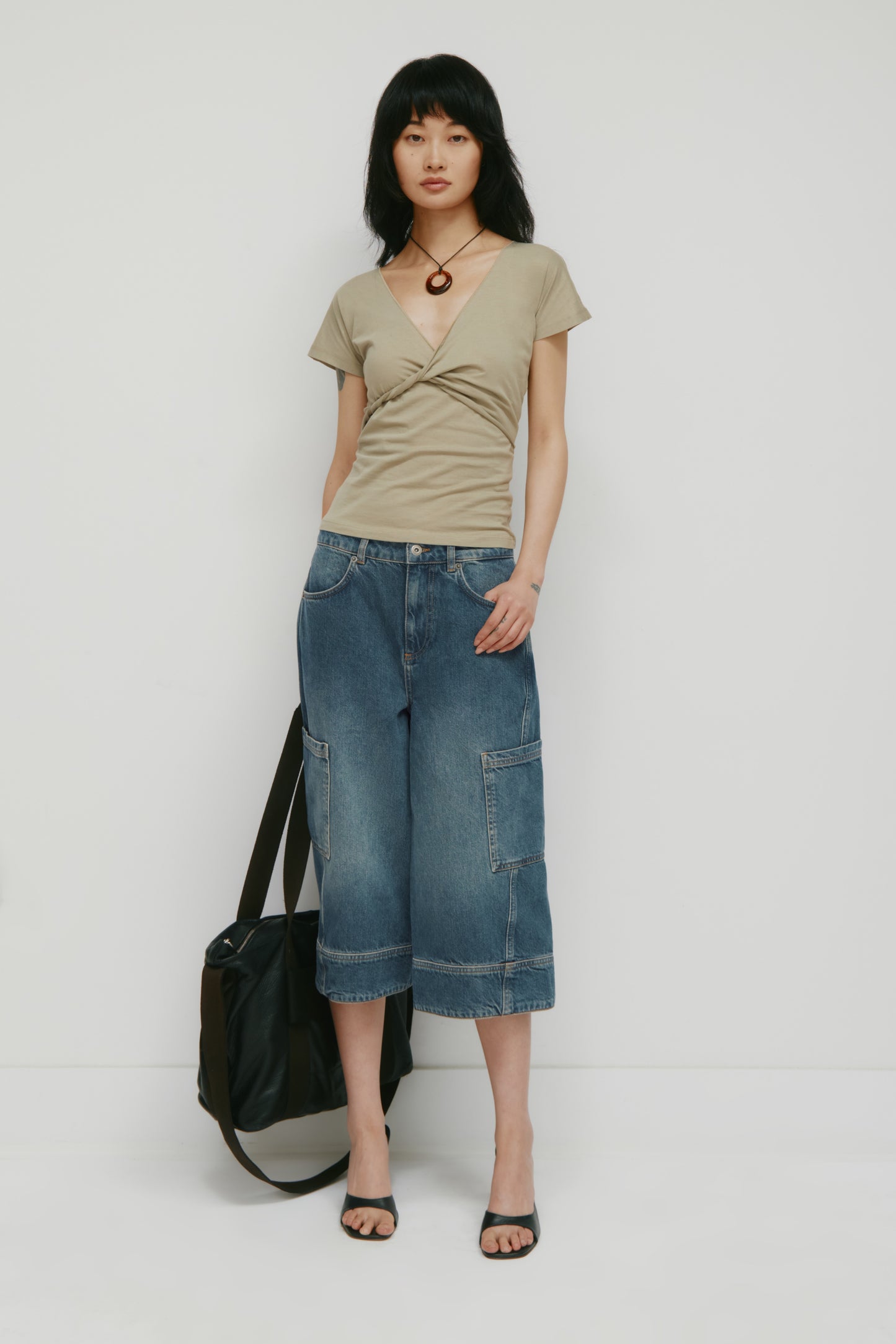 Women's Dalila Twist Top in Desert