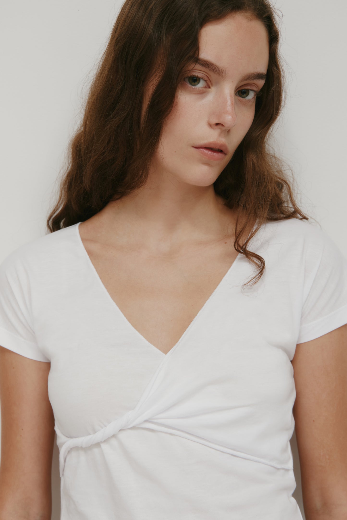 Women's Dalila Twist Top in White