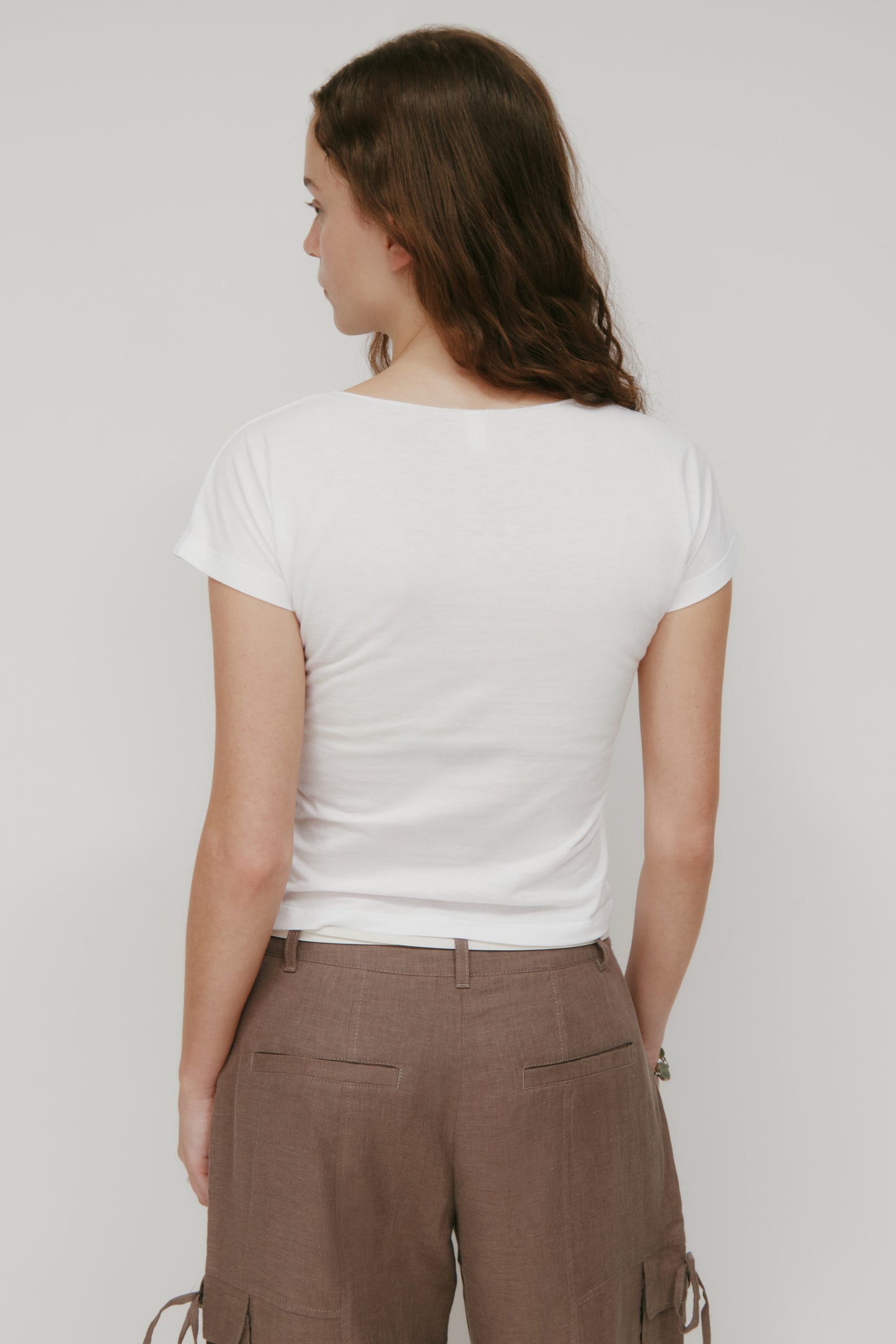 Women's Dalila Twist Top in White