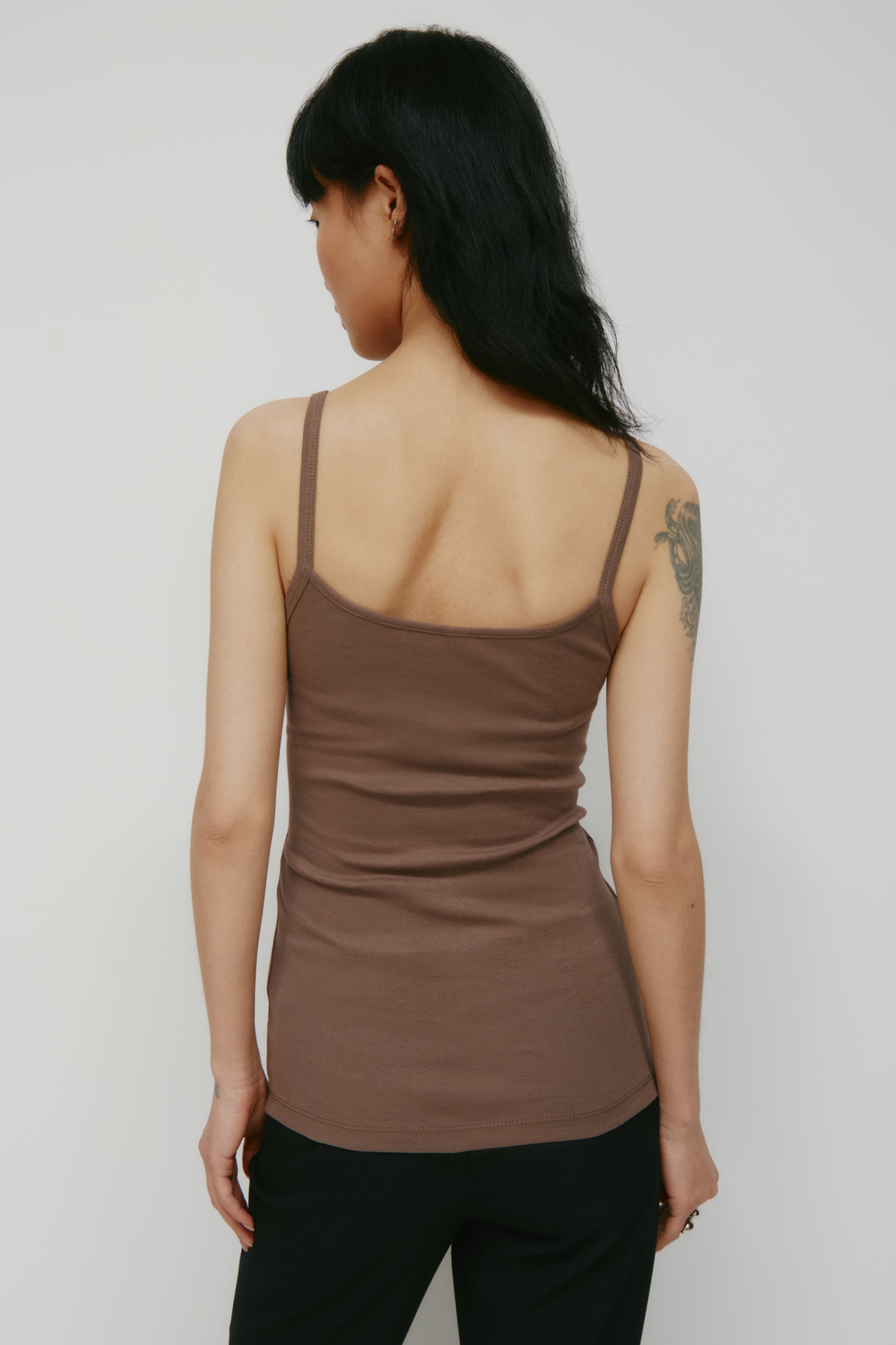 Women's Elongated Cami in Bark