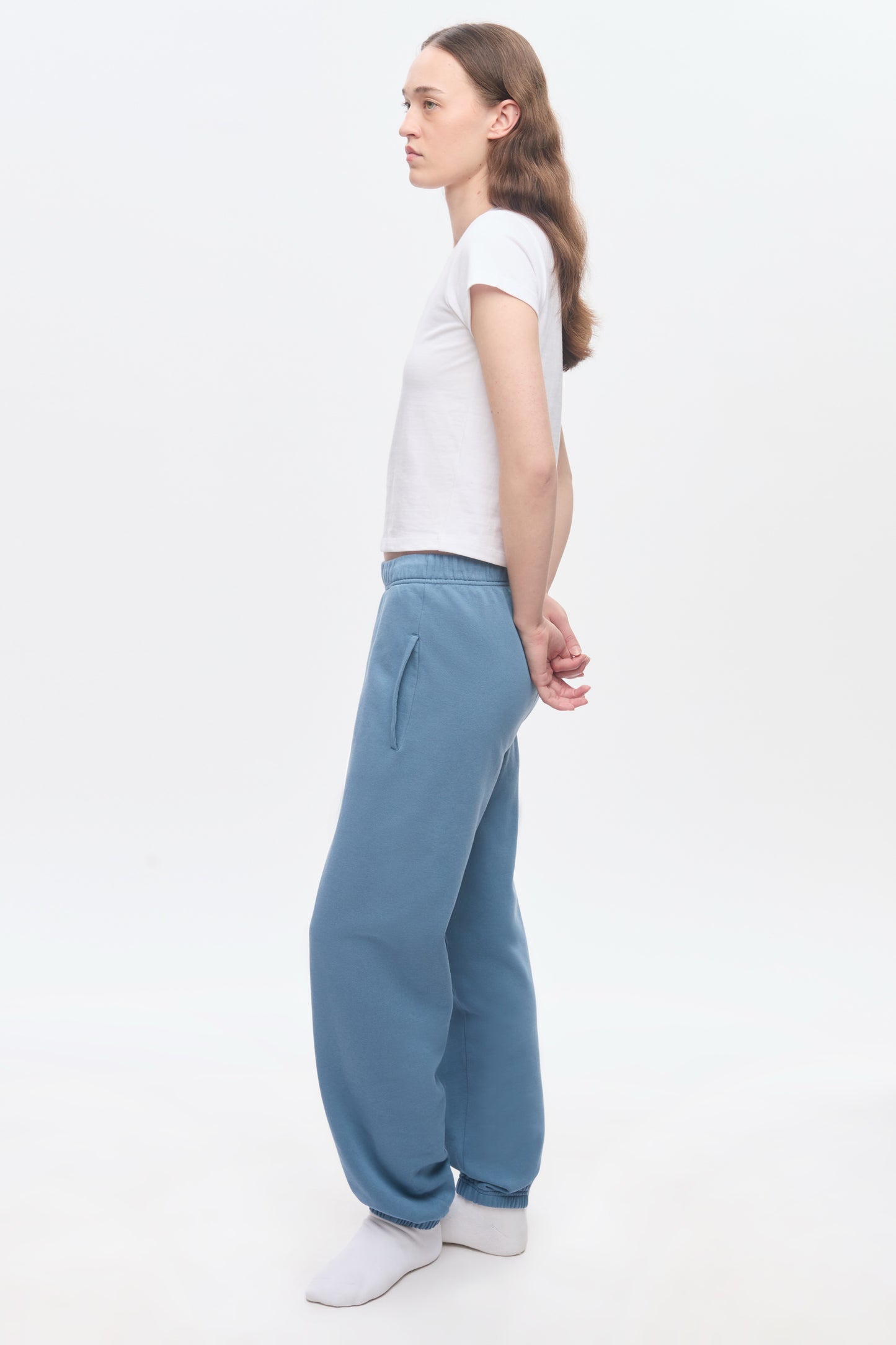 Women's Essential Sweatpant in Delta