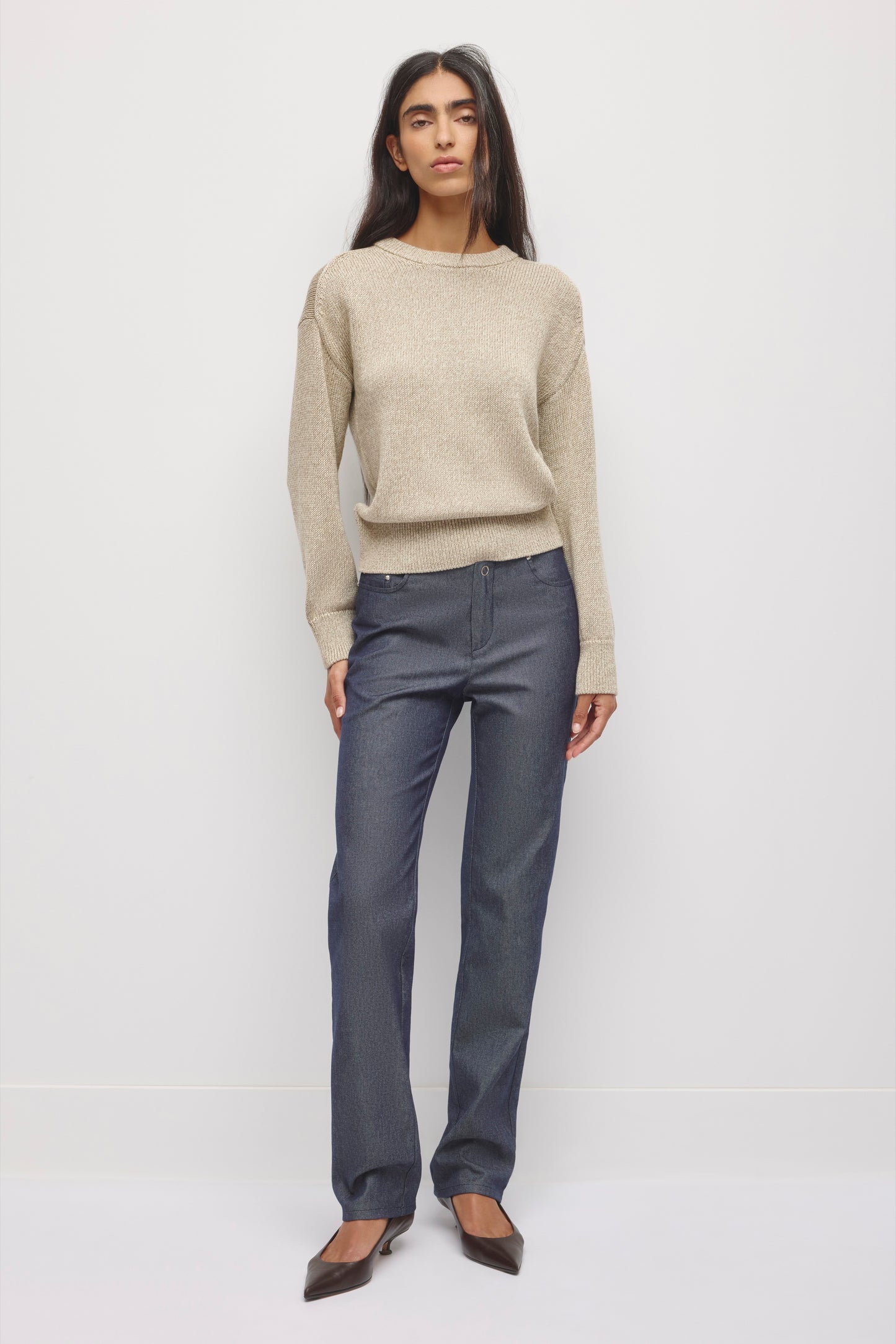 Women's Hamatah Sweater in Birch/Teak