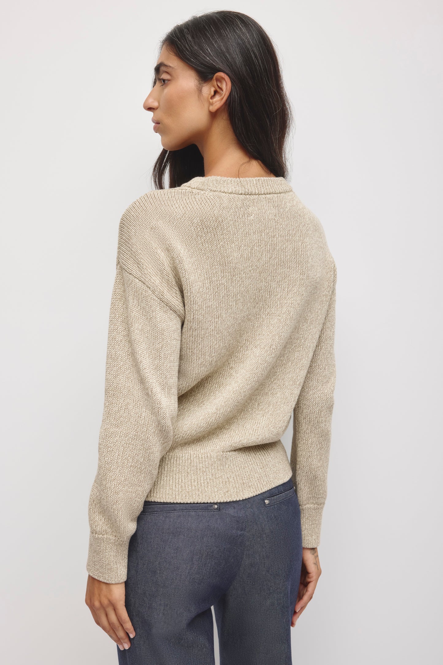 Women's Hamatah Sweater in Birch/Teak