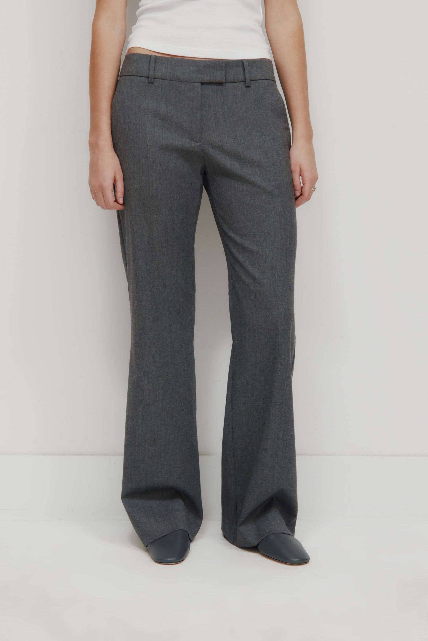 Women's Iman Trouser in Charcoal Mix
